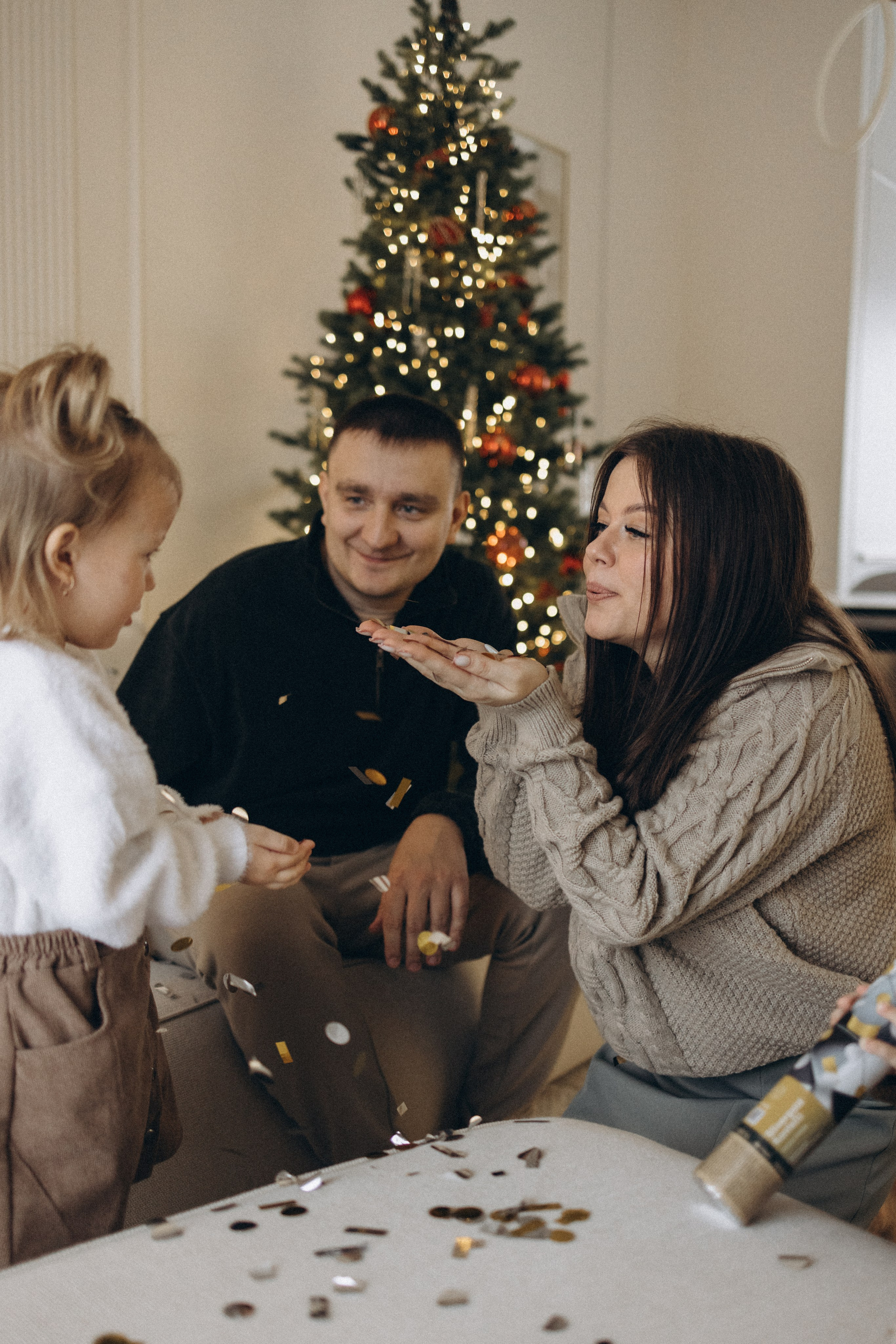 Новый года дома. Семейный и детский фотограф в Тюмени Вика Алленова