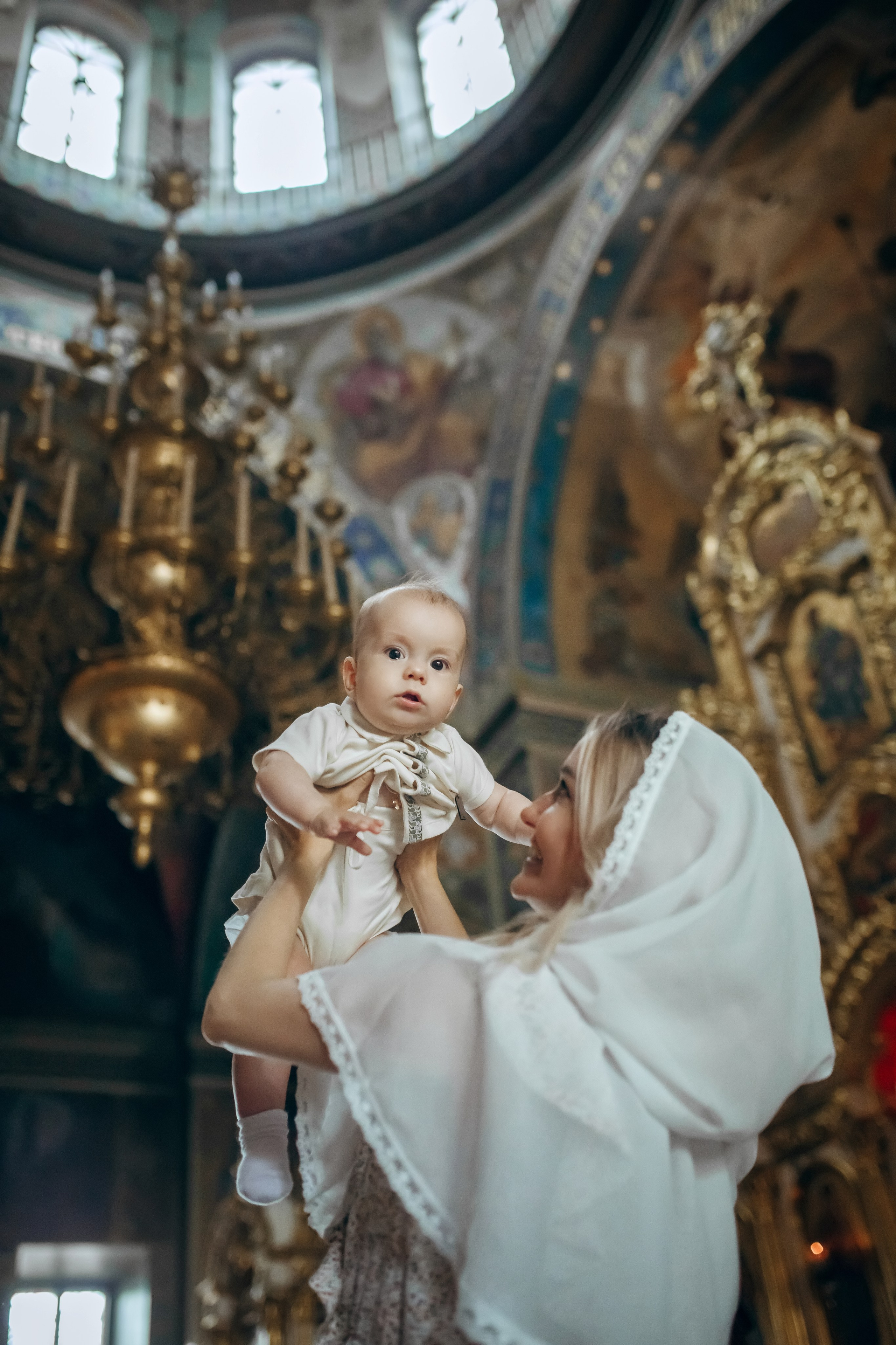 Крещение Бориса. Фотограф на Крещение, семейный фотограф в Москве