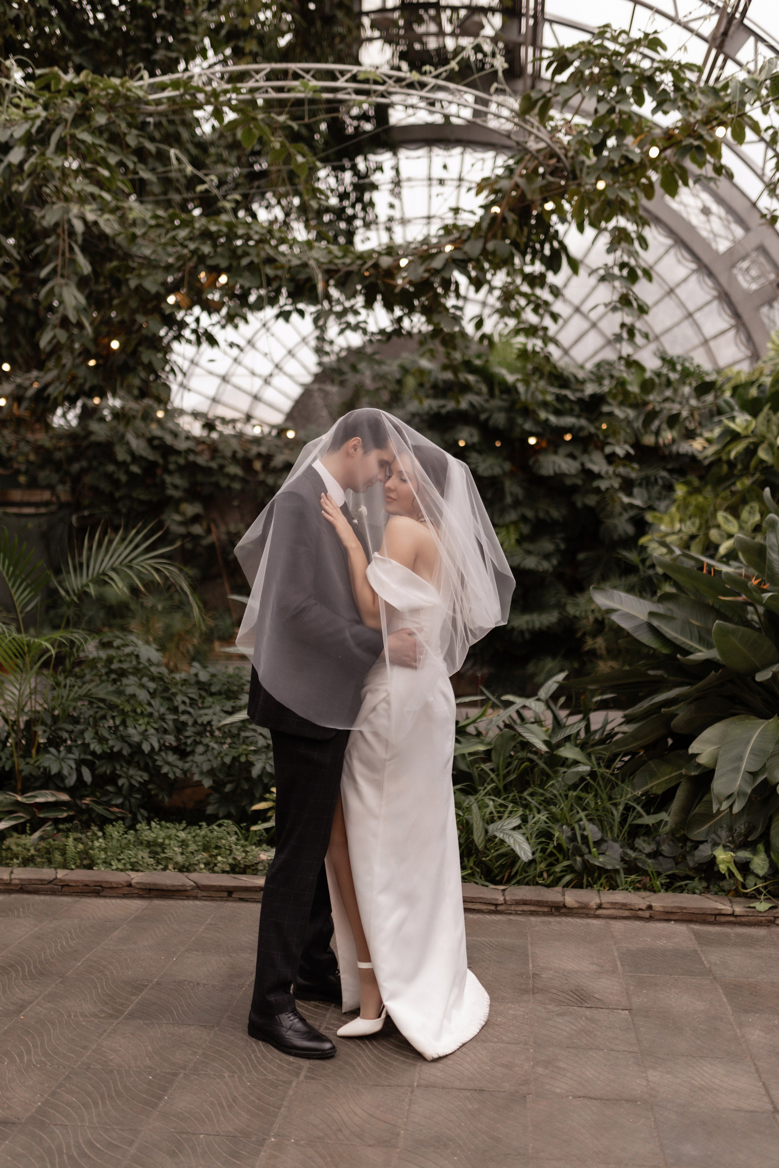 Бажена+Дмитрий Оранжерея. Фотограф в Санкт-Петербурге