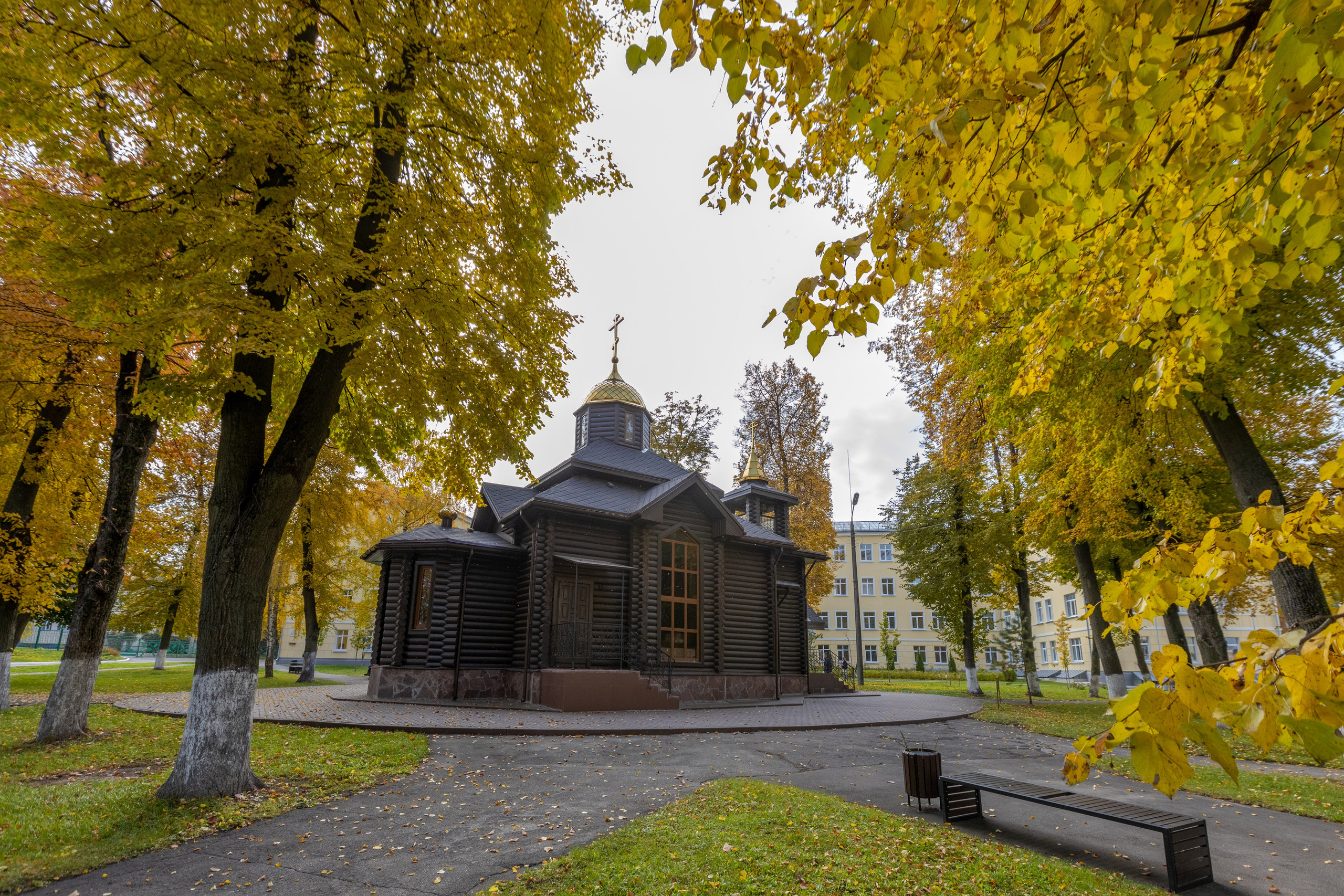 Храм Архистратига Михаила в студгородке ТулГУ. Фотограф в Туле Крупский АнДРей. Фотостудия «КАДР71» в Туле