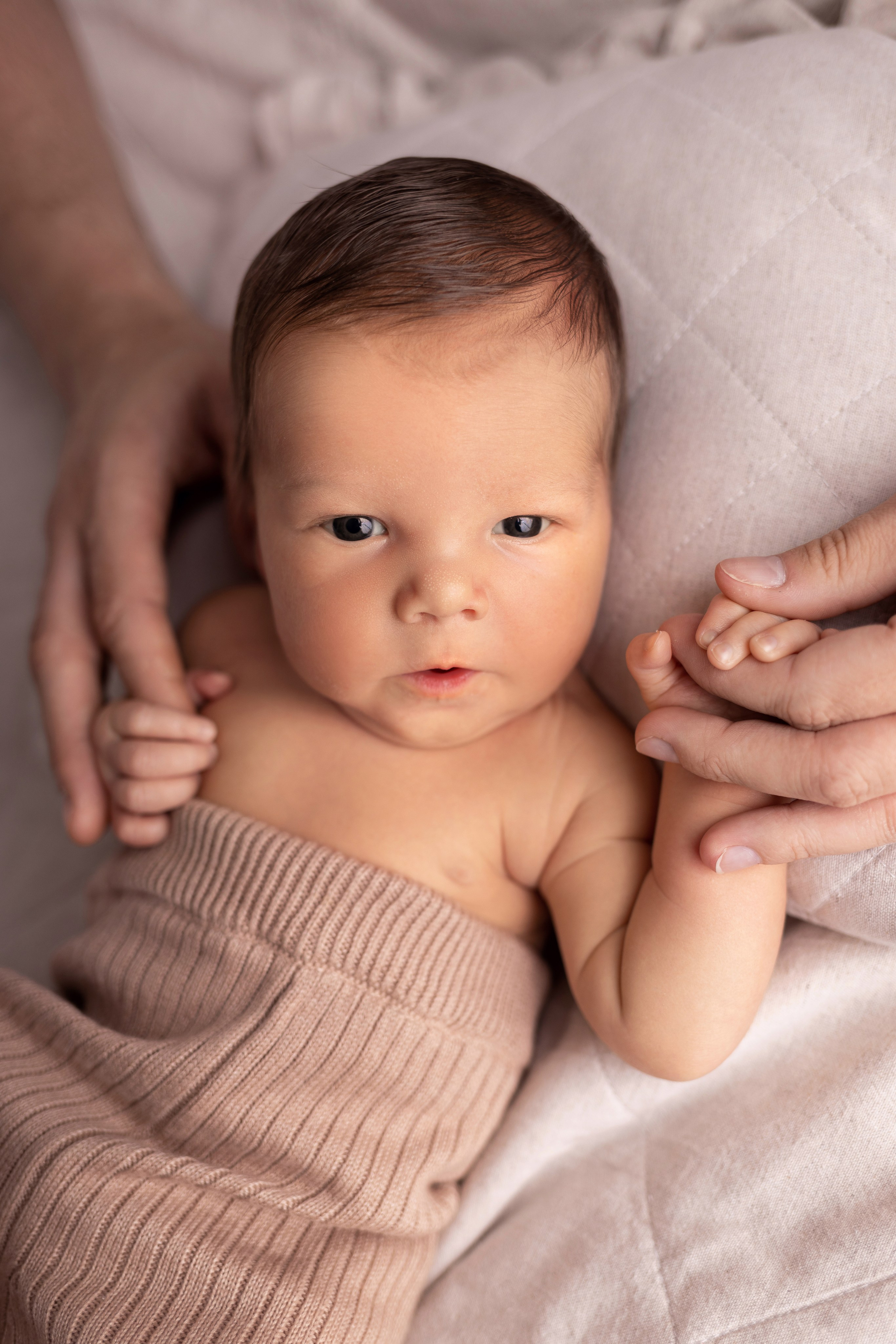 Newborn съемка в стиле Лайф. Фотограф новорожденных малышей в Омске и Омской области Эльвира Камаева