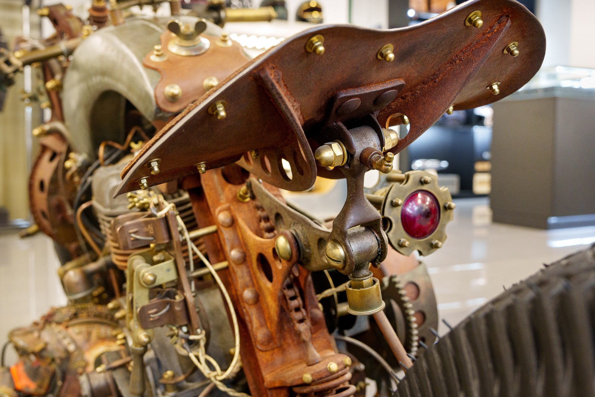 Кастомный стимпанк байк. Фотограф в Москве Денис Курашев