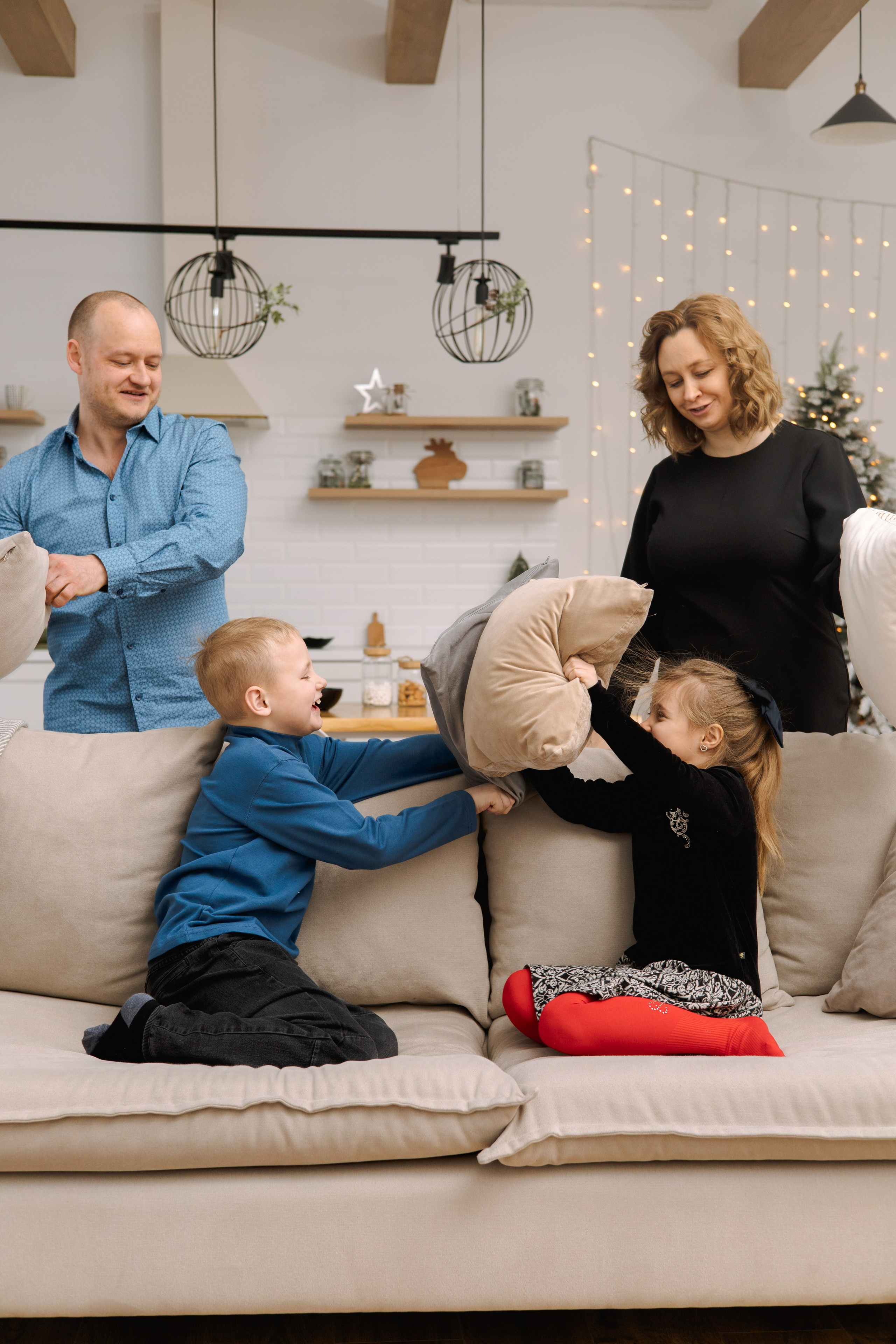 Семейная. Артур Надя и дети. Женский и семейный фотограф в Томске Алиса Качан