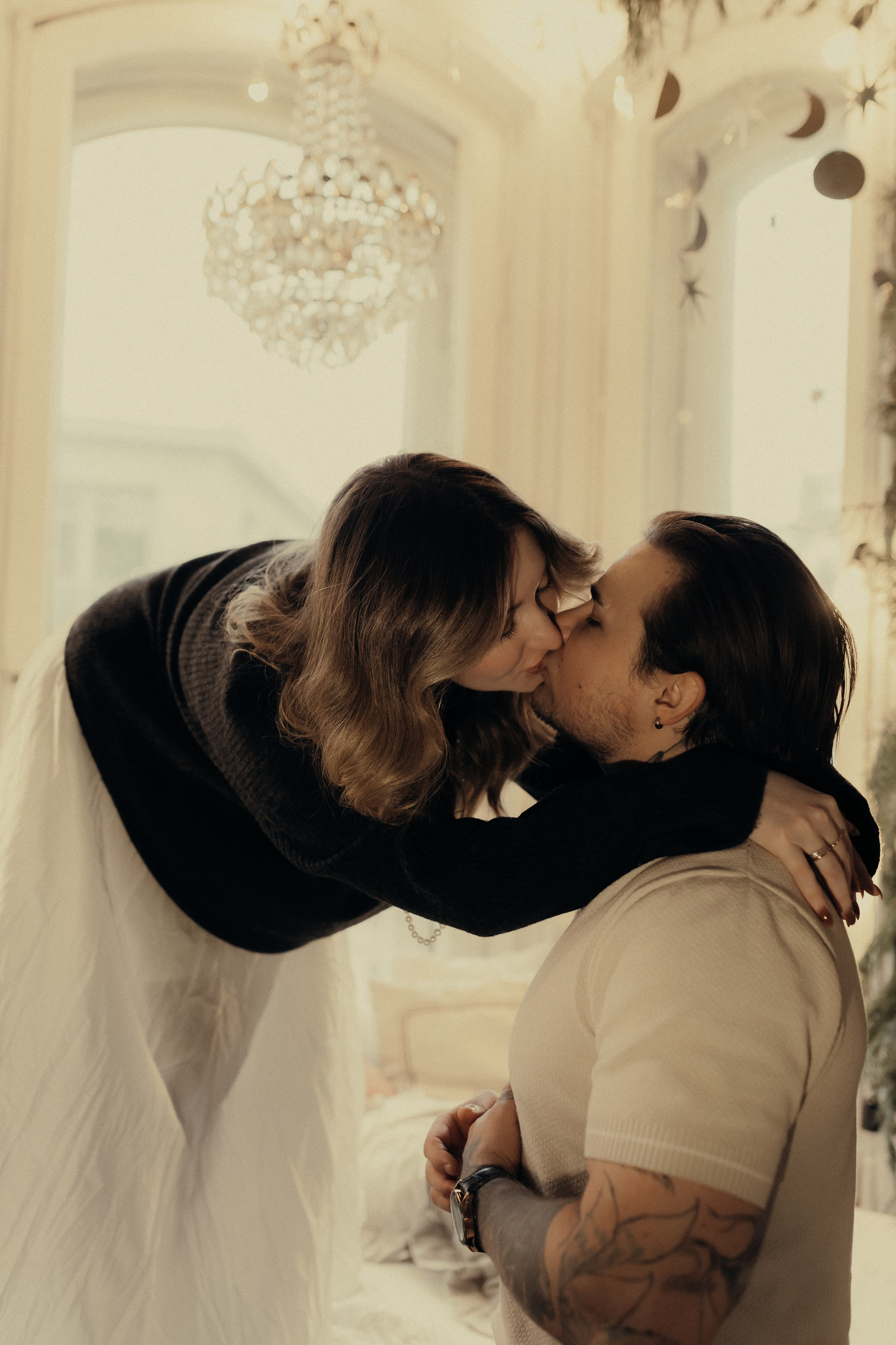 Новогодняя LoveStory. Фотограф Санкт-Петербург Князева Елизавета