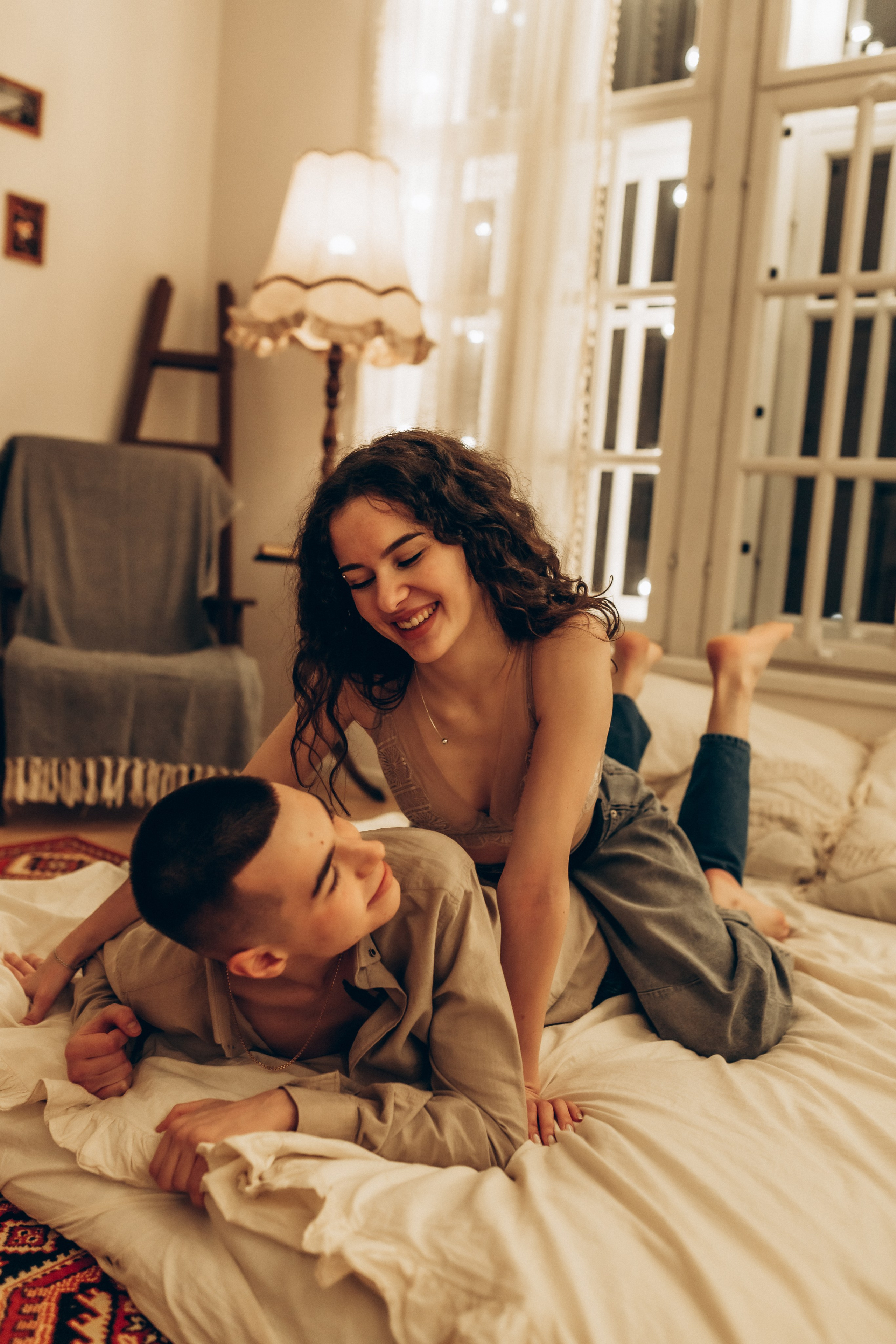 LoveStory Никита и Лиза в студии. Фотограф Санкт-Петербург Князева Елизавета