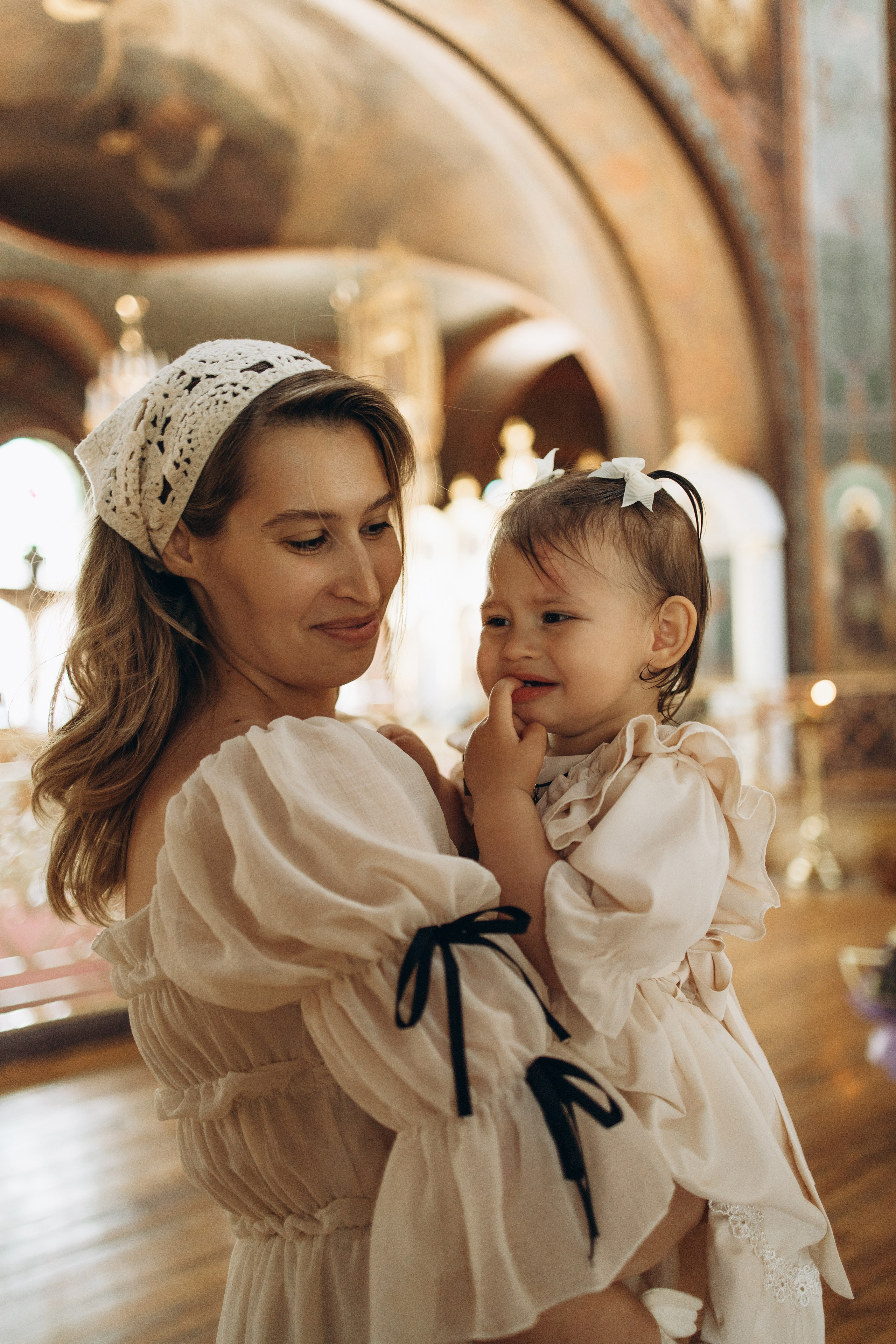 Крещение Стефании. Самый теплый фотограф в Краснодаре Рябоконь Ксения