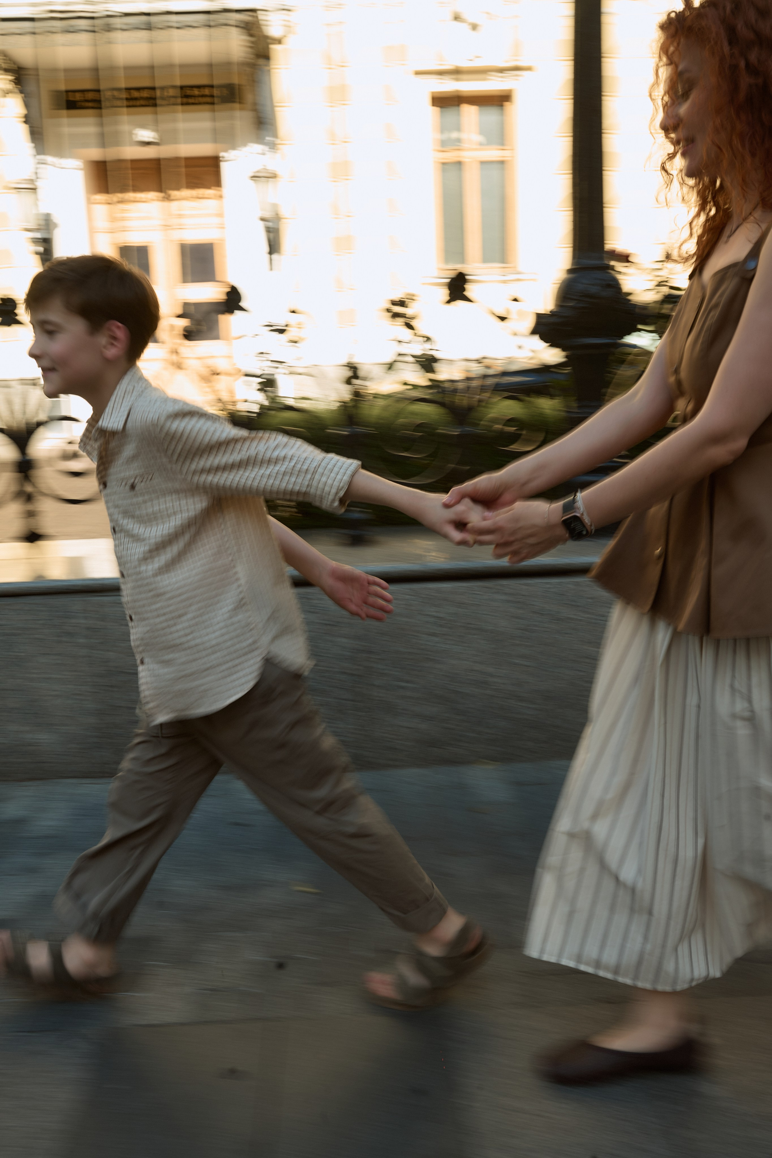 Олеся и Вова в центре Москвы. Семейный и свадебный lifestyle-фотограф в Москве Мария Петрова