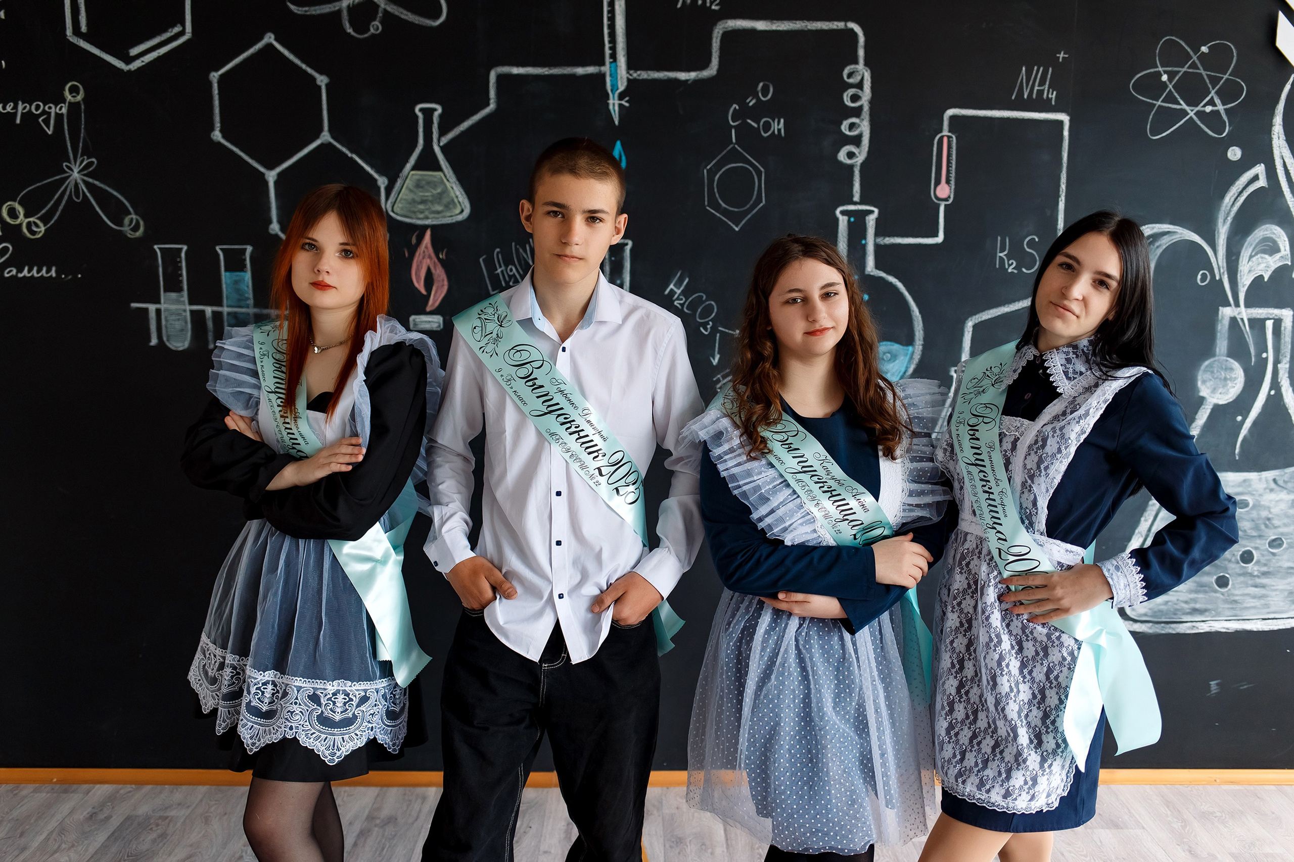 9 класс съемка в школе. Фотограф Любовь Корниенко, Примоский край