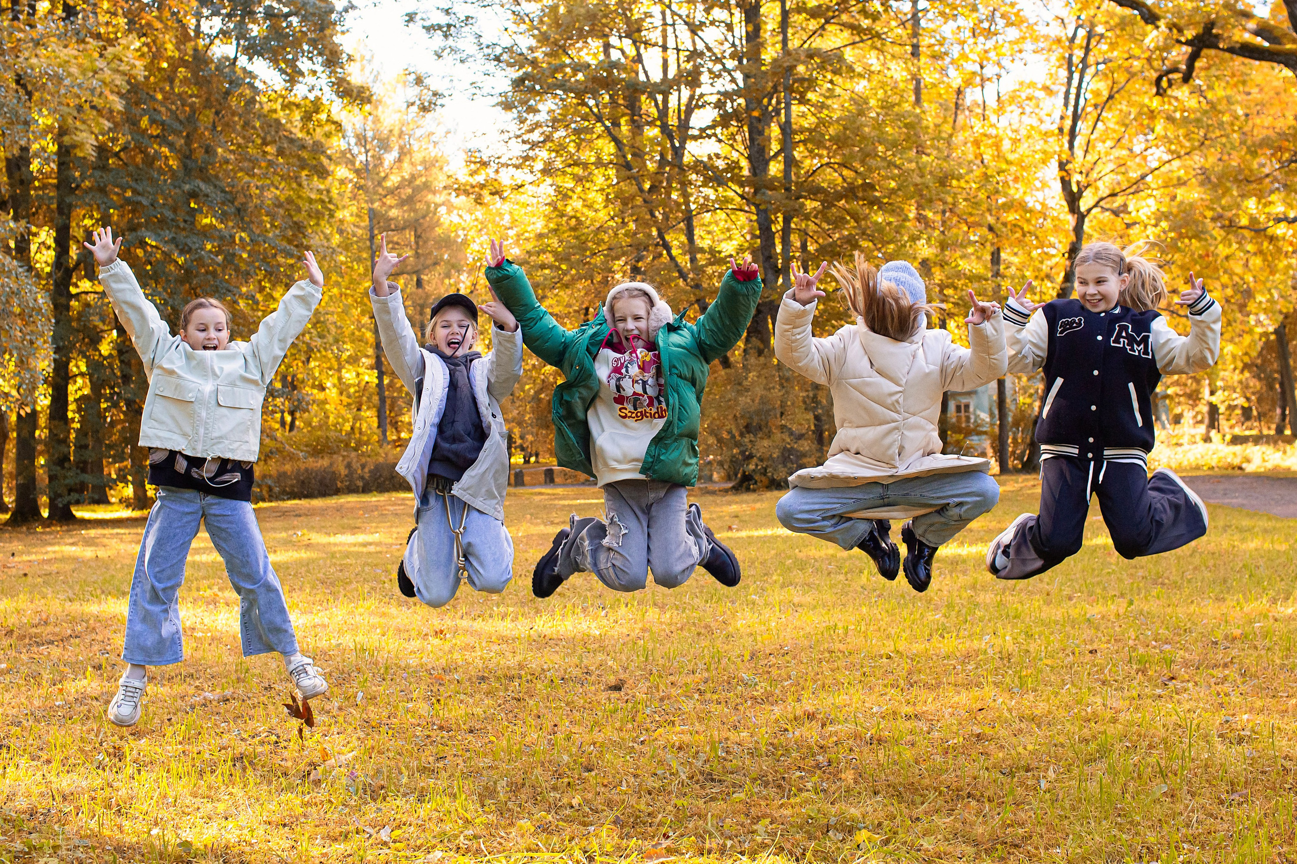 Осень. Начальная школа. Свадебный, семейный, детский фотограф в Санкт-Петербурге