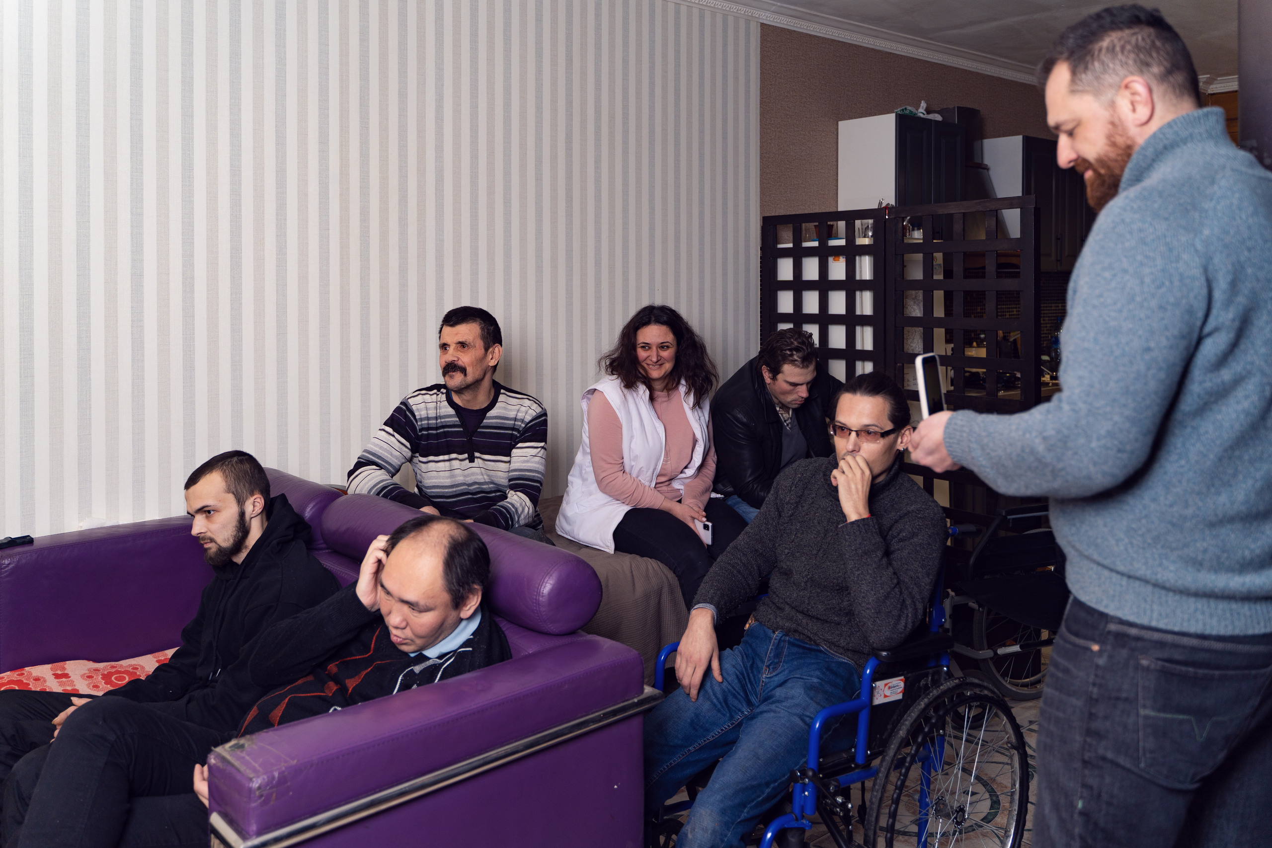 Встреча с Василием Пасечником в приюте НебомЖивы. Творческий фотограф Артур Блаев