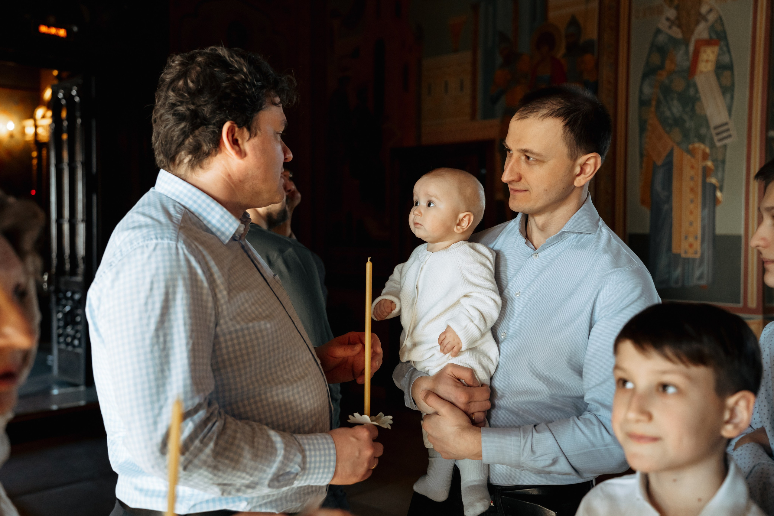 Крещение Мирона. Фотограф Казакова Анастасия