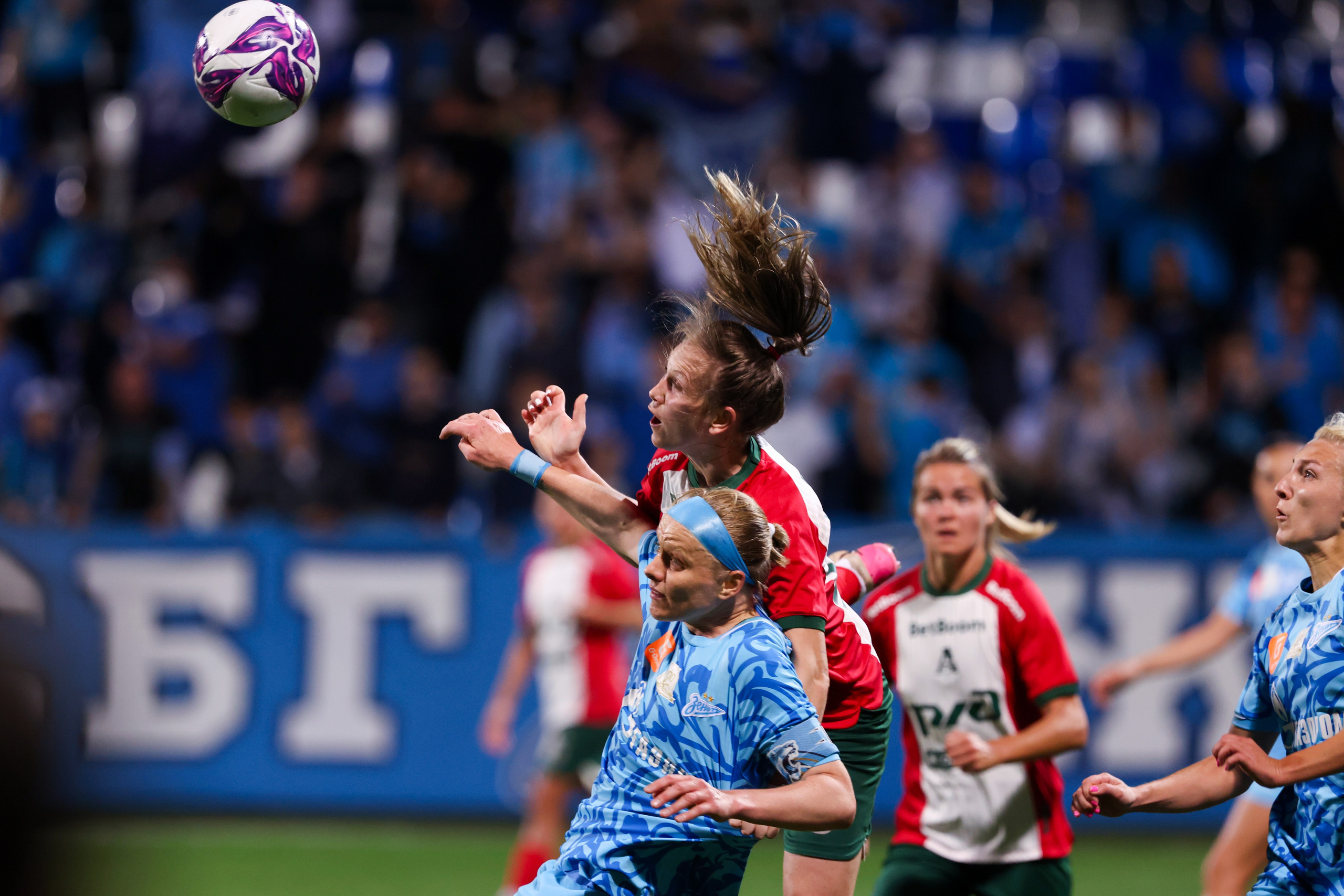 ЖФК «Зенит» — ЖФК «Локомотив» Москва Winline Кубок России 13.09.2025. Спортивный и репортажный фотограф Антон Тереханов