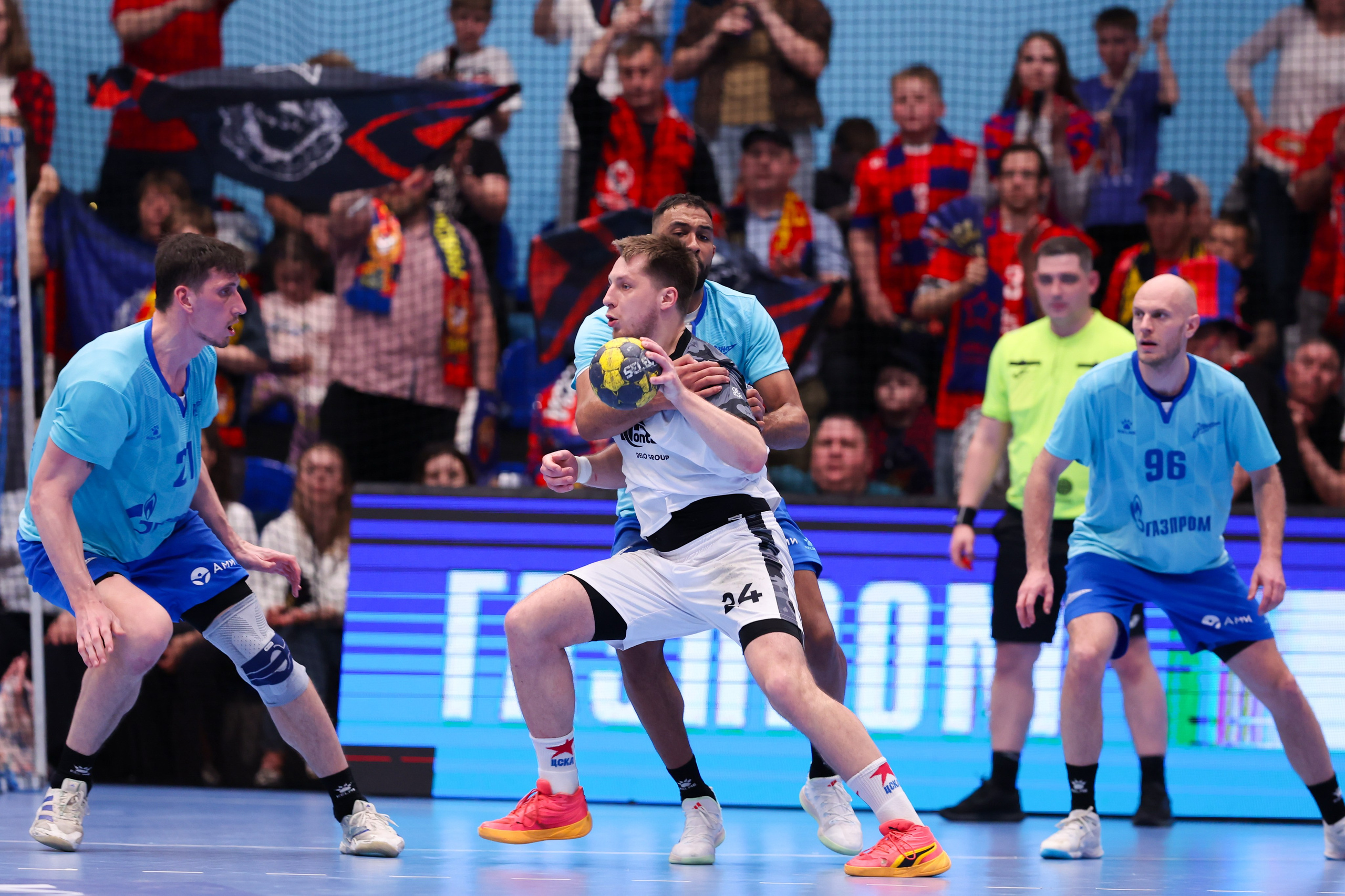 ГК Зенит — ГК ЦСКА финал ЧР2024/25 3 игра 28.05.2025. Спортивный и репортажный фотограф Антон Тереханов