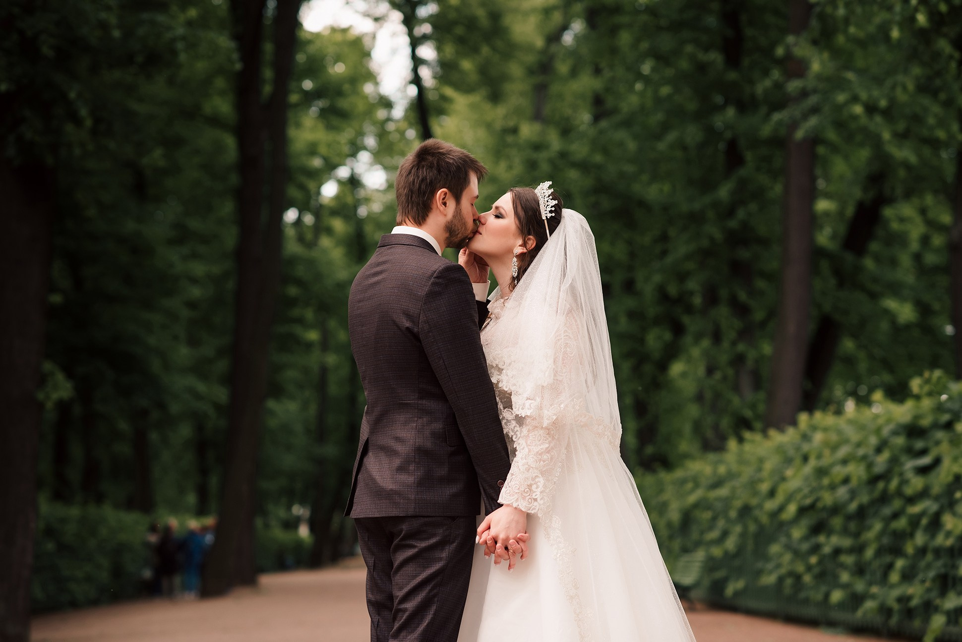 Алина и Илья. Свадебная классика. Семейный и Свадебный фотограф. Санкт-Петербург. Пушкин