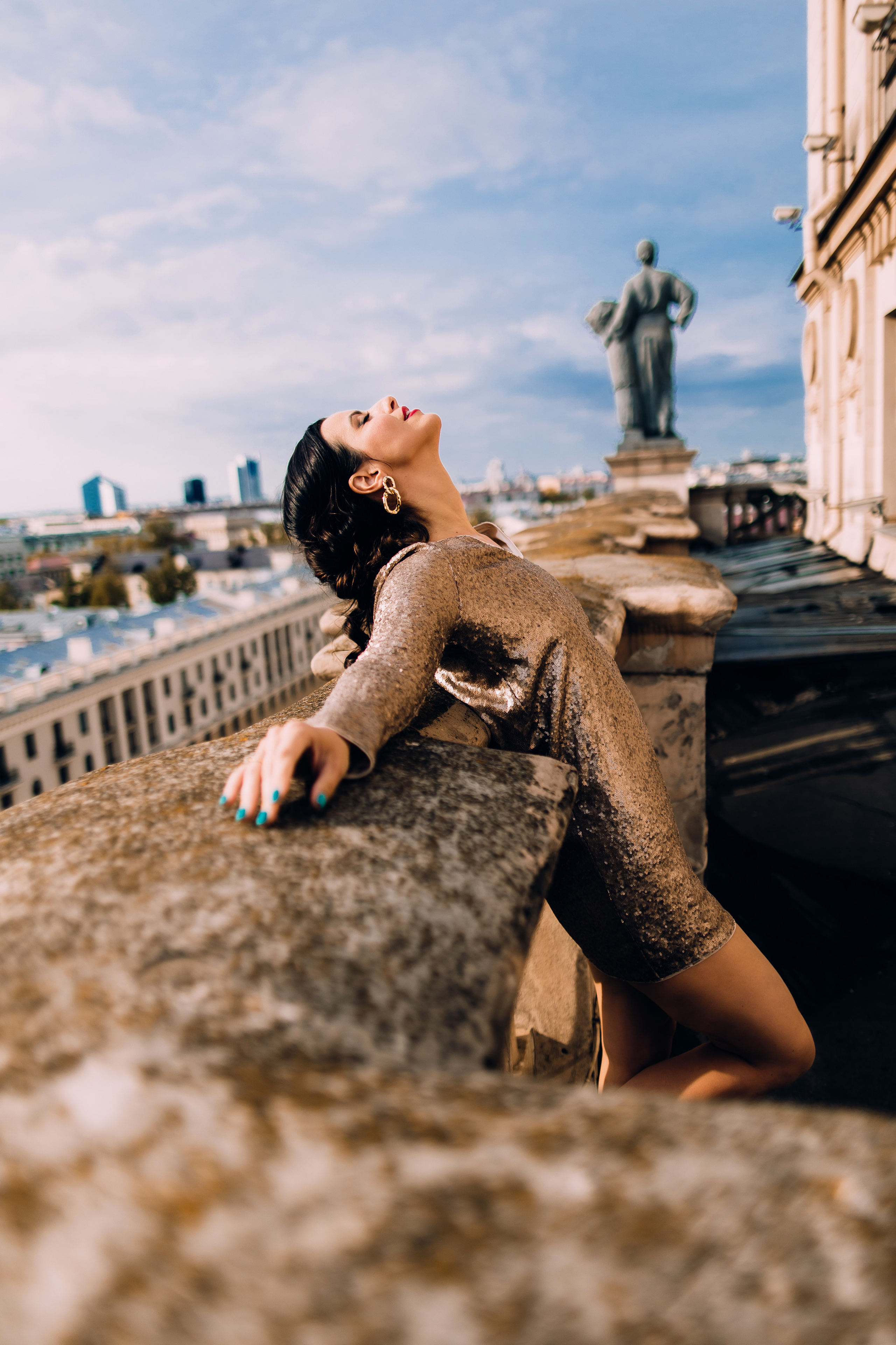 День рождения на крыше. Портретный фотограф в Минске Анна Волейко