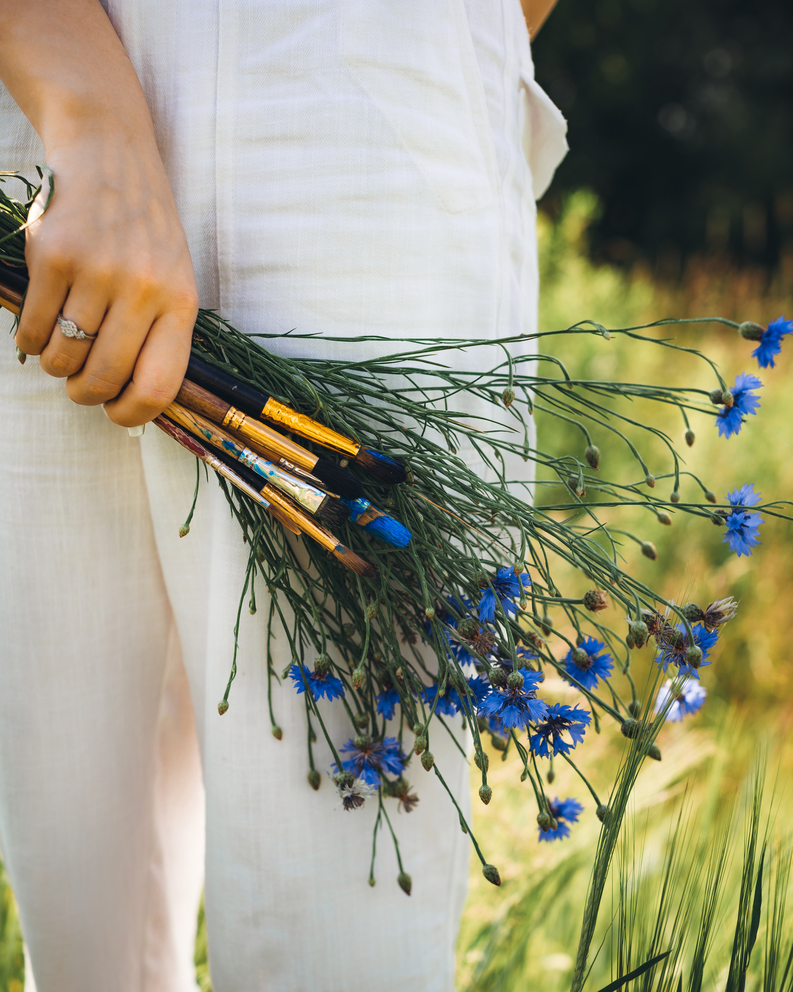 Юная художница Элина. Портретный фотограф в Минске Анна Волейко