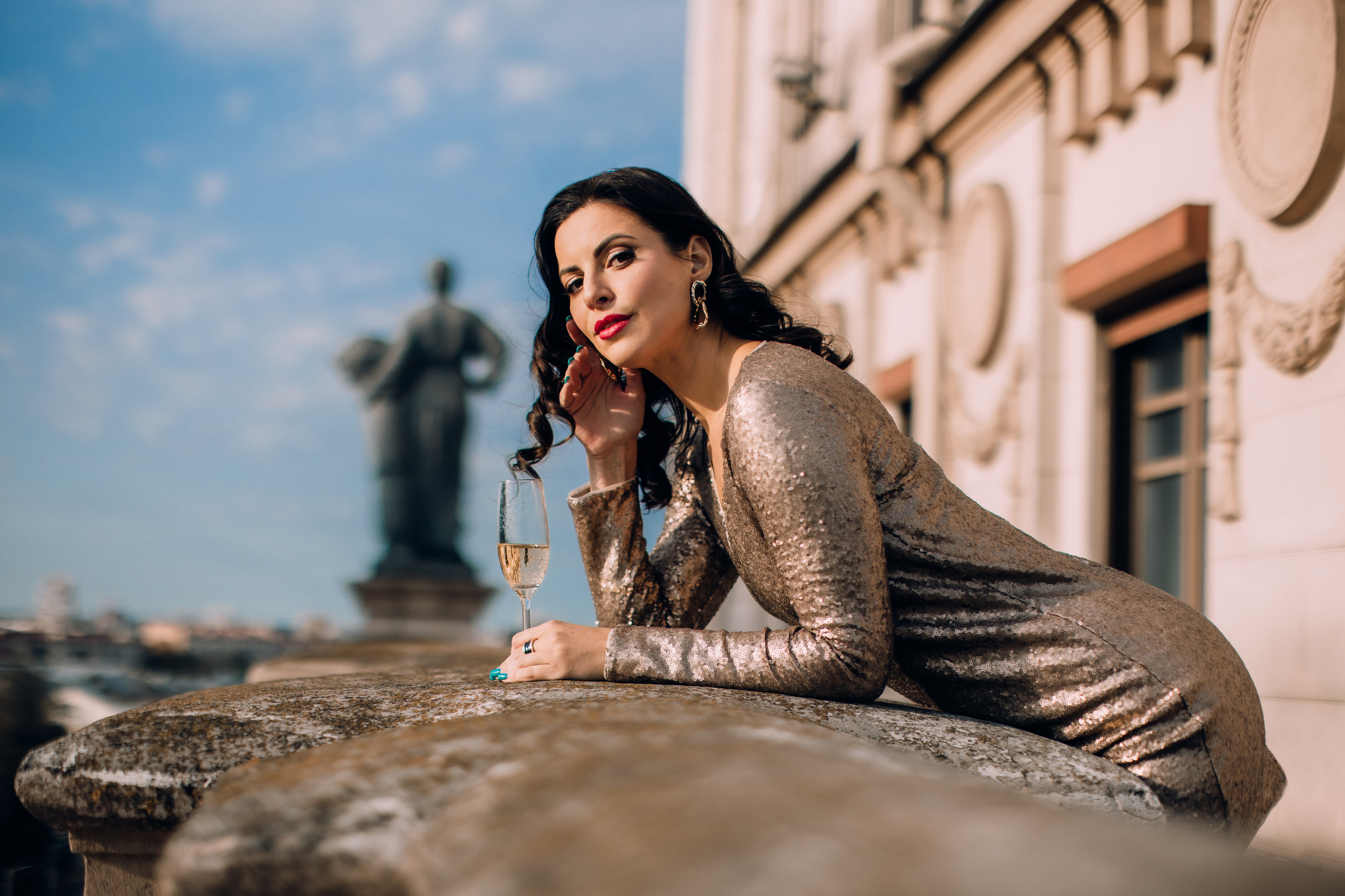 День рождения на крыше. Портретный фотограф в Минске Анна Волейко