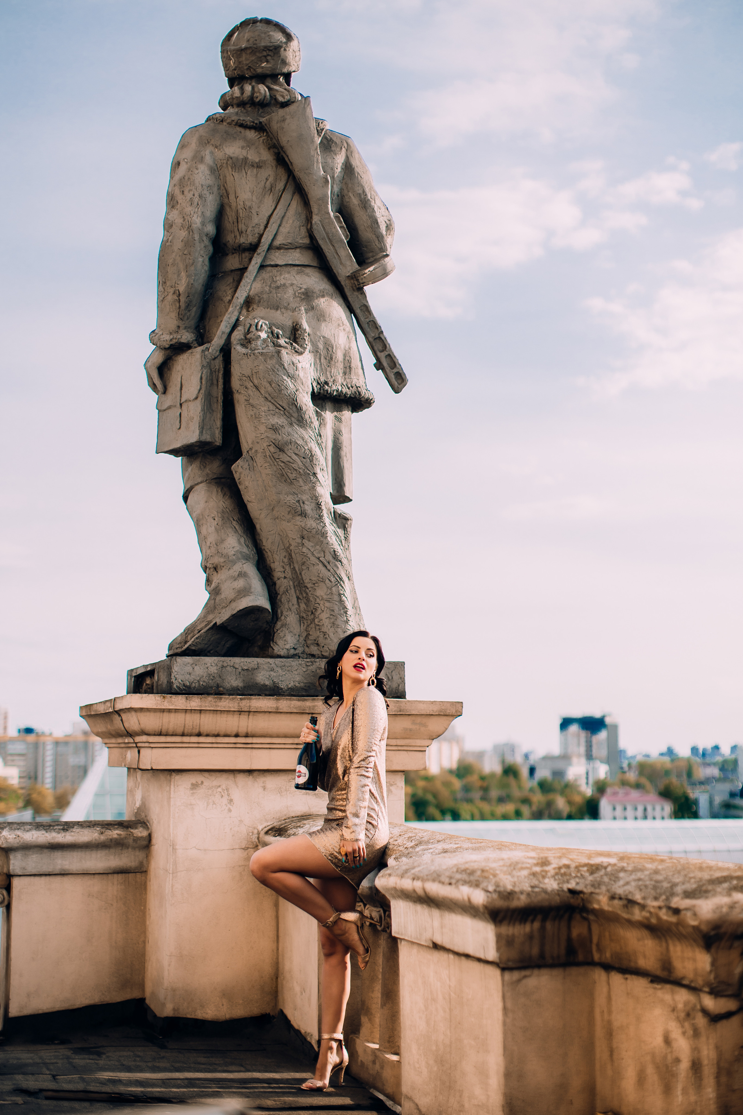 День рождения на крыше. Портретный фотограф в Минске Анна Волейко