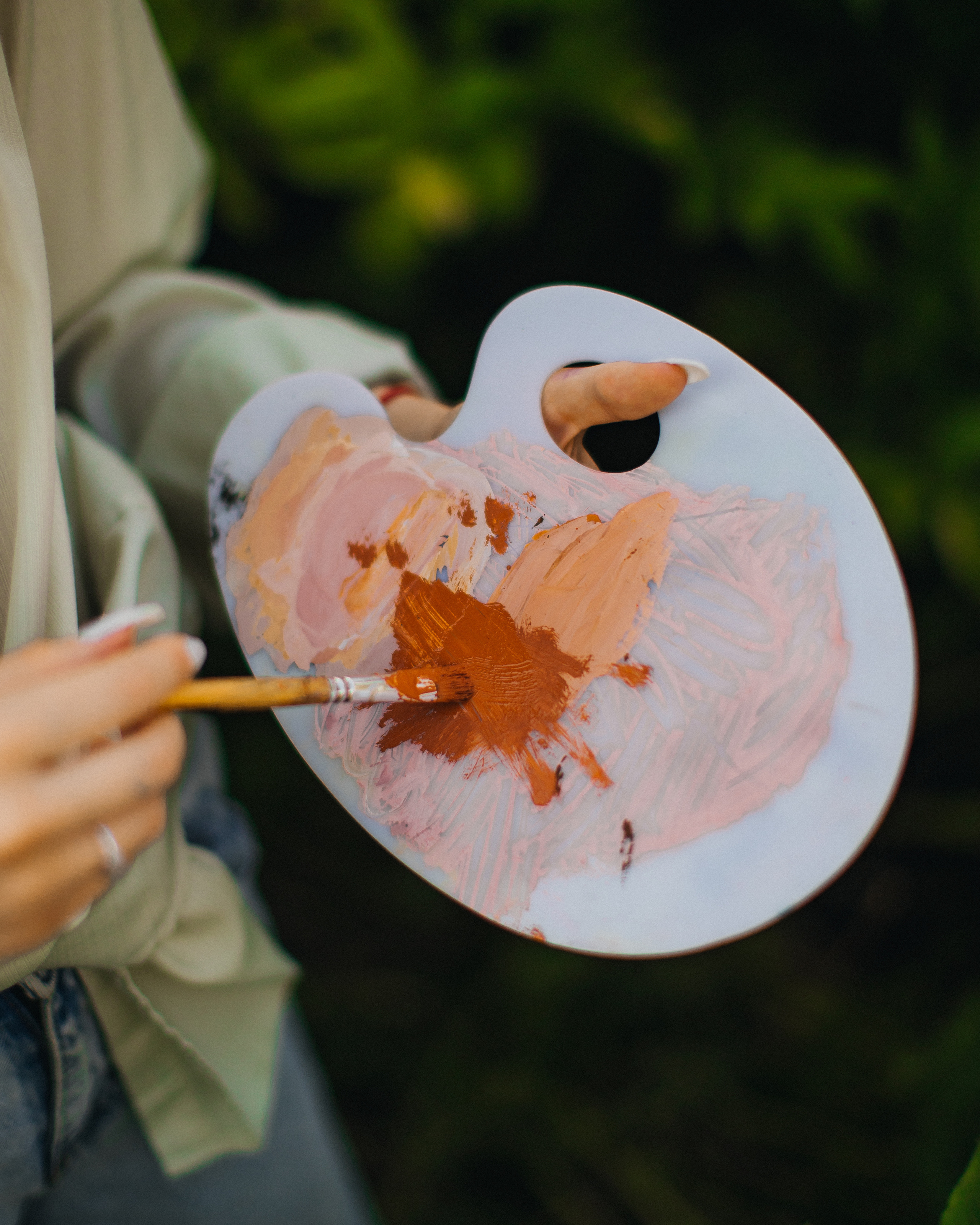 Юная художница Элина. Портретный фотограф в Минске Анна Волейко