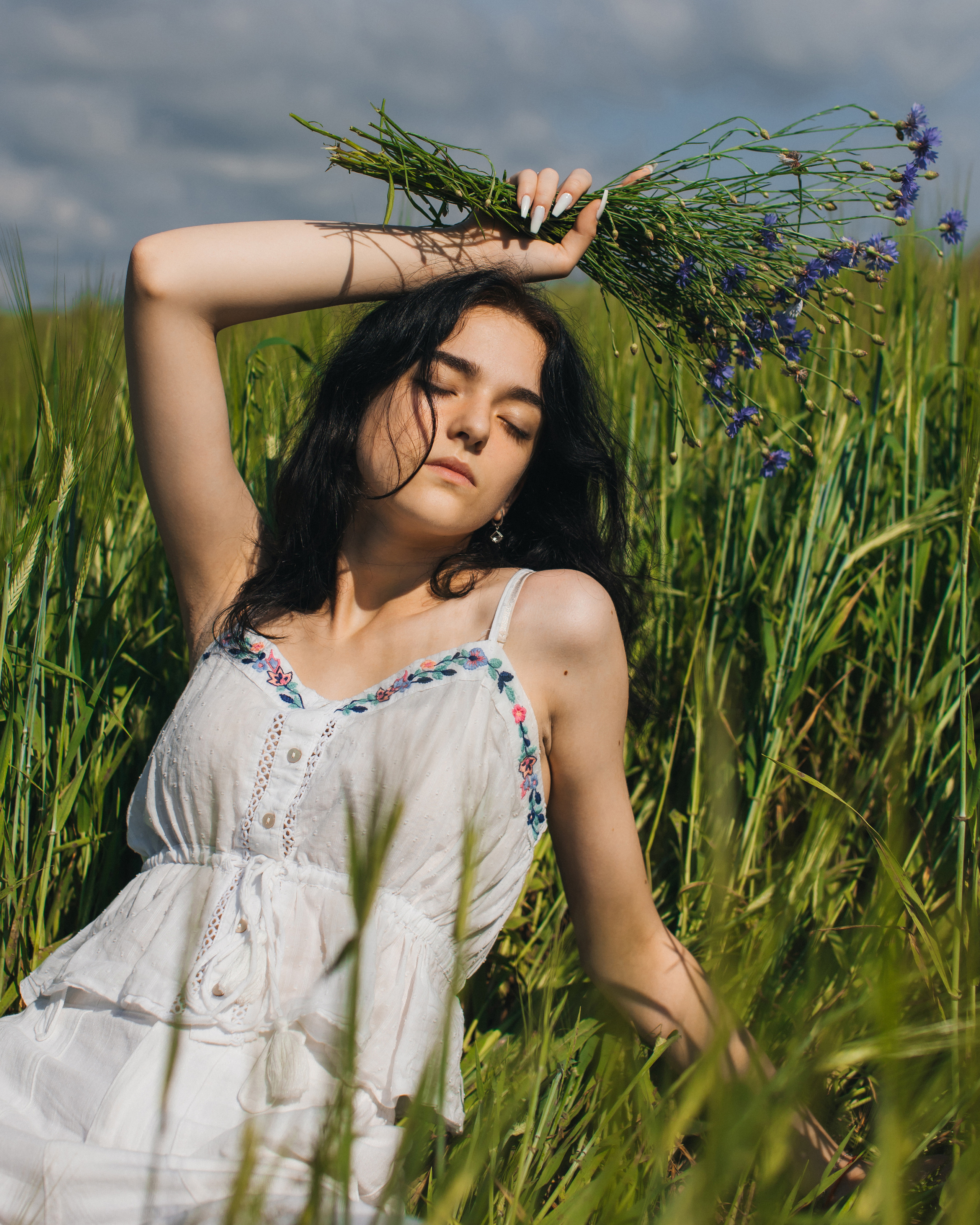 Юная художница Элина. Портретный фотограф в Минске Анна Волейко