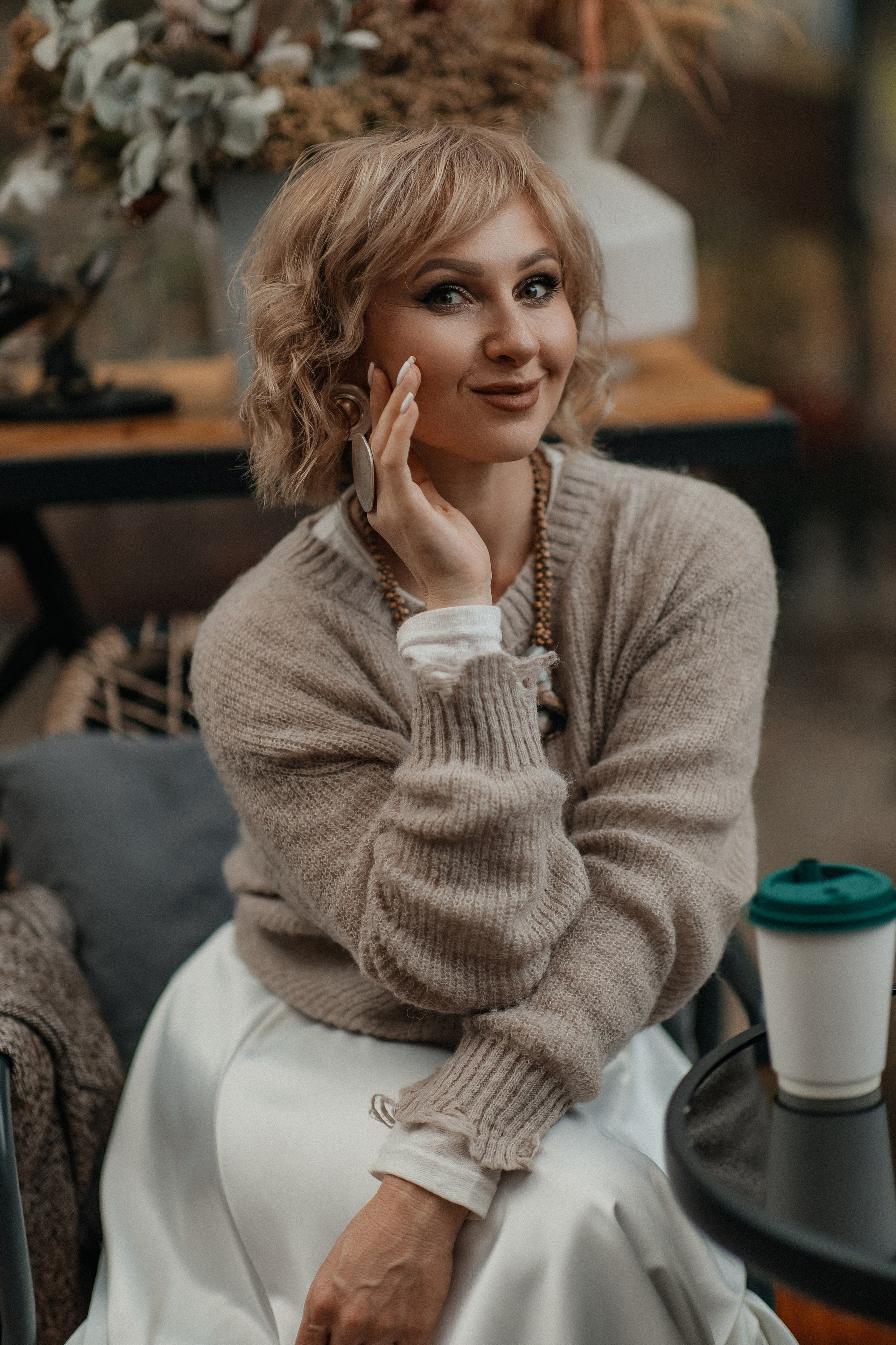 Маша и осень