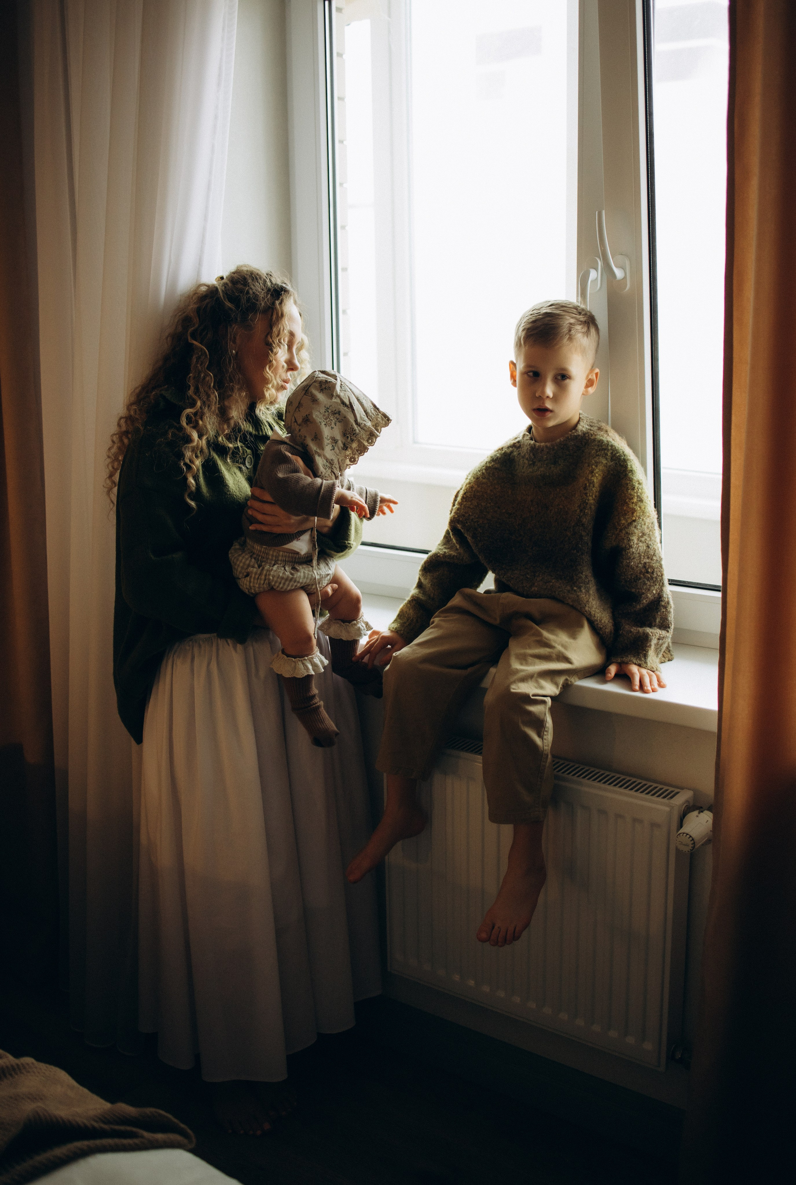 Домашняя съемка Света, Коля, Максим и Варя. Семейный фотограф в Ростове-на-Дону Мария Ожогина