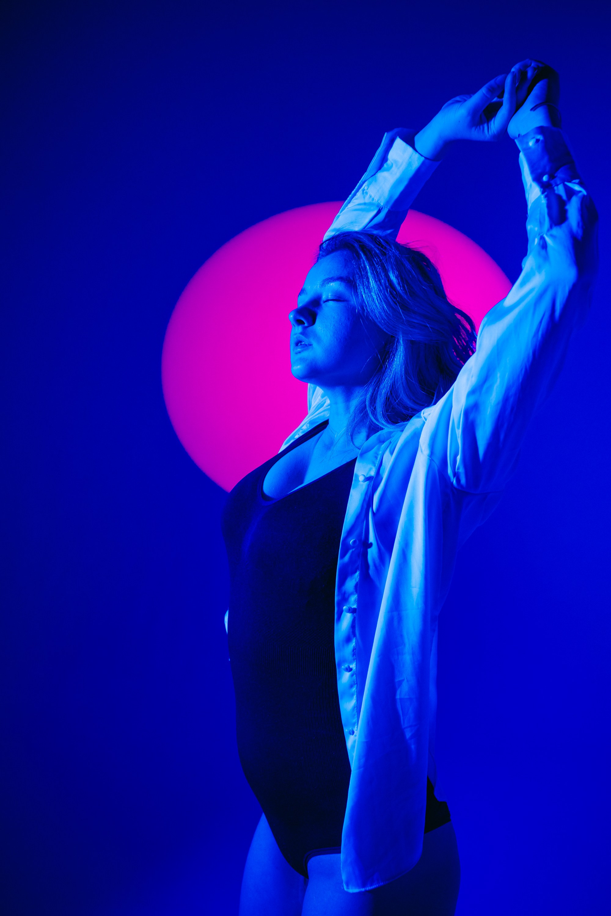 Цветной свет. Наталья. Фотограф Яна Савина