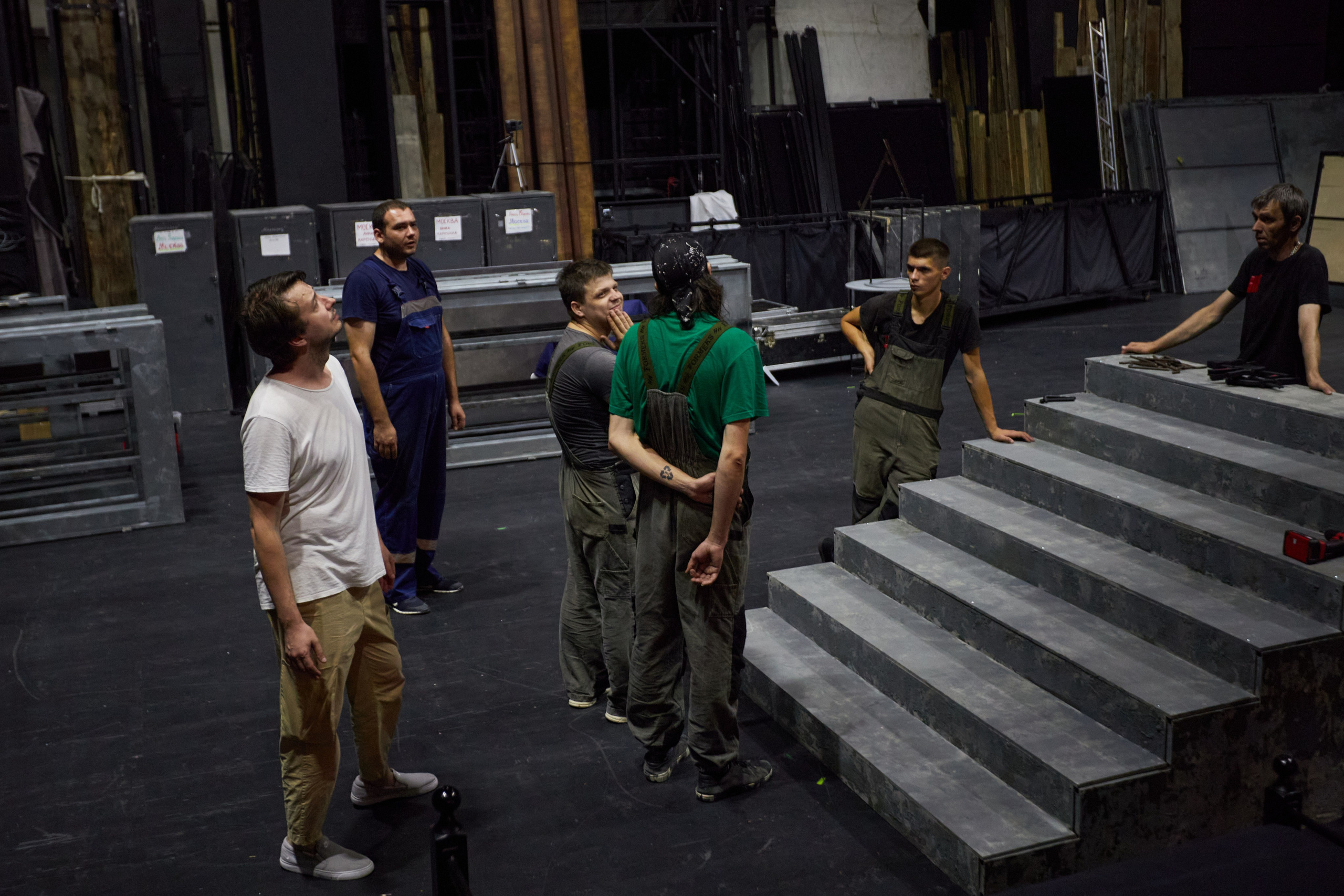 Гастроли Краснодарского театра драмы им. М. Горького в Москве, театр им. Е. Вахтангова. Фотограф Юлия Маринина