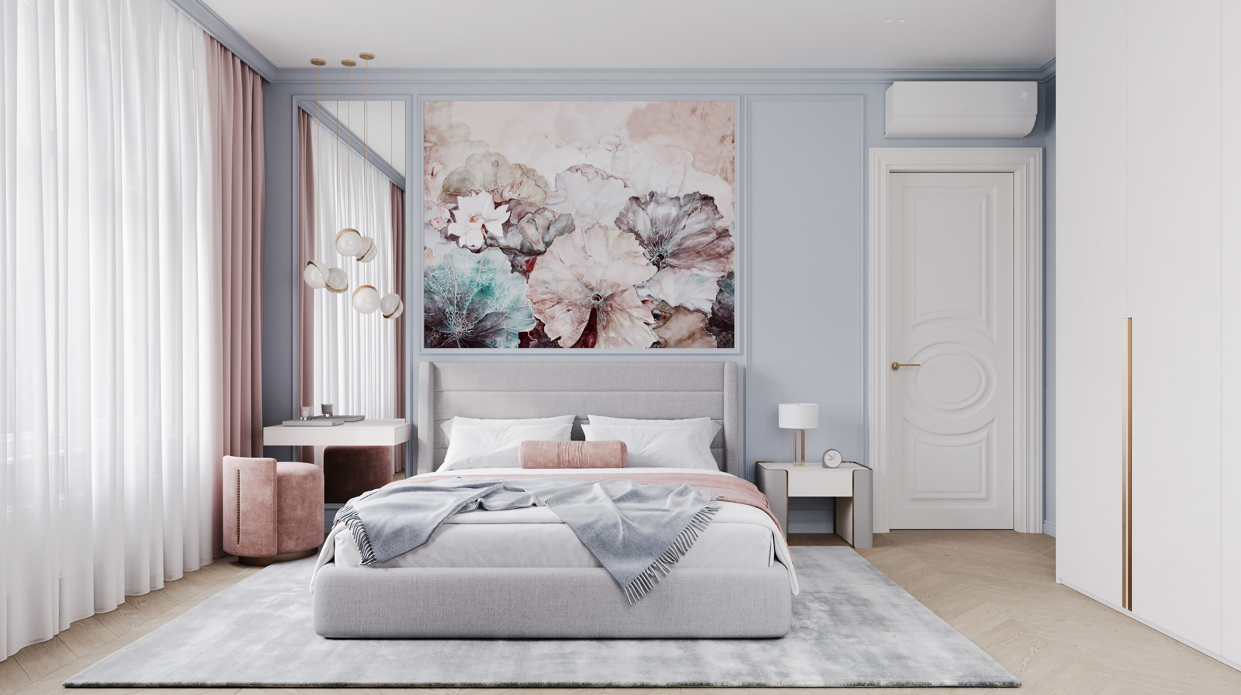 Проект 9 ЖК Западный порт 80 м². Artstudio17 Дизайн-студия Ирины Чабан в Москве