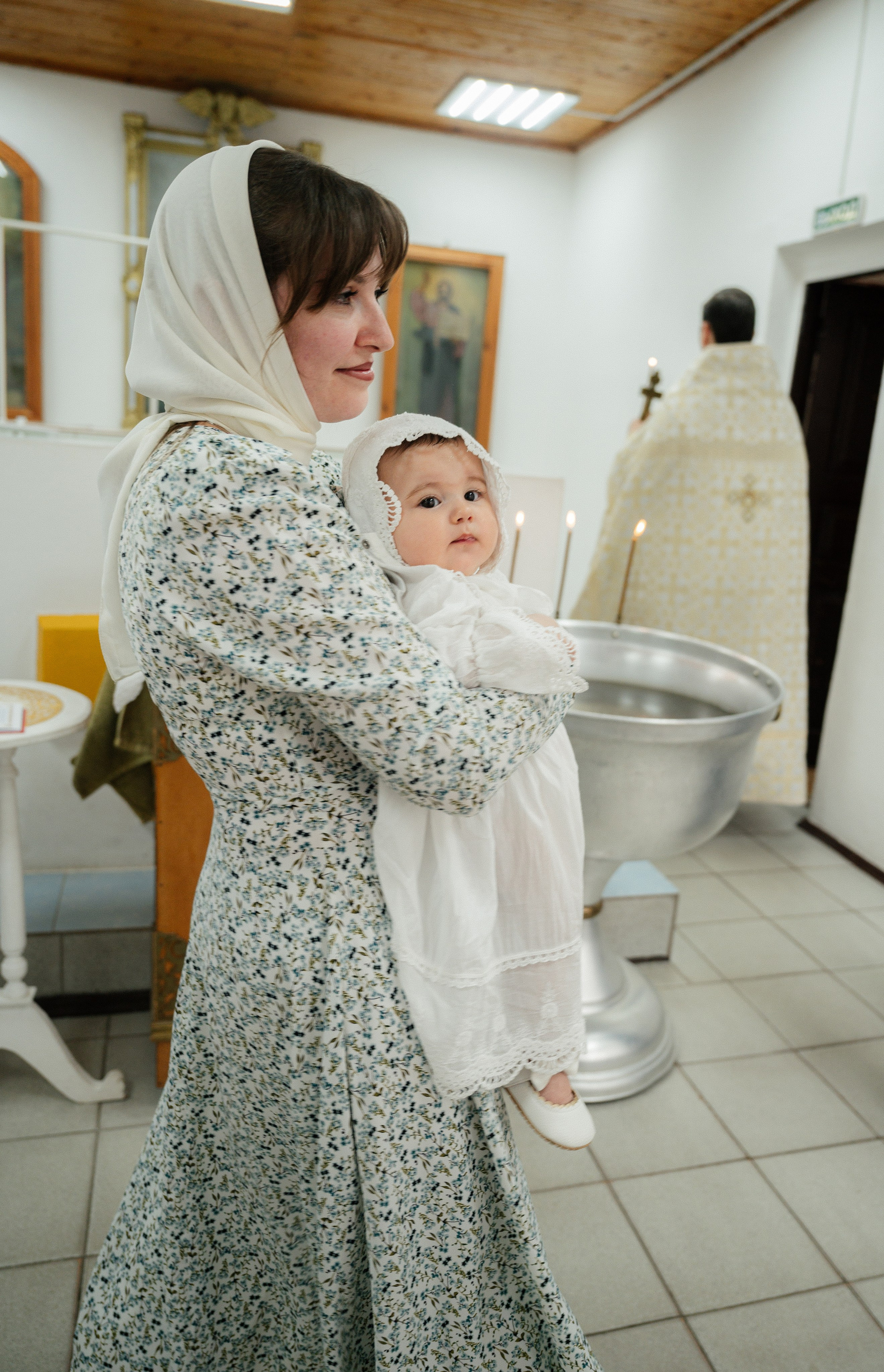 Вёшенская крещение Антонины. Фотограф Алёна Мил