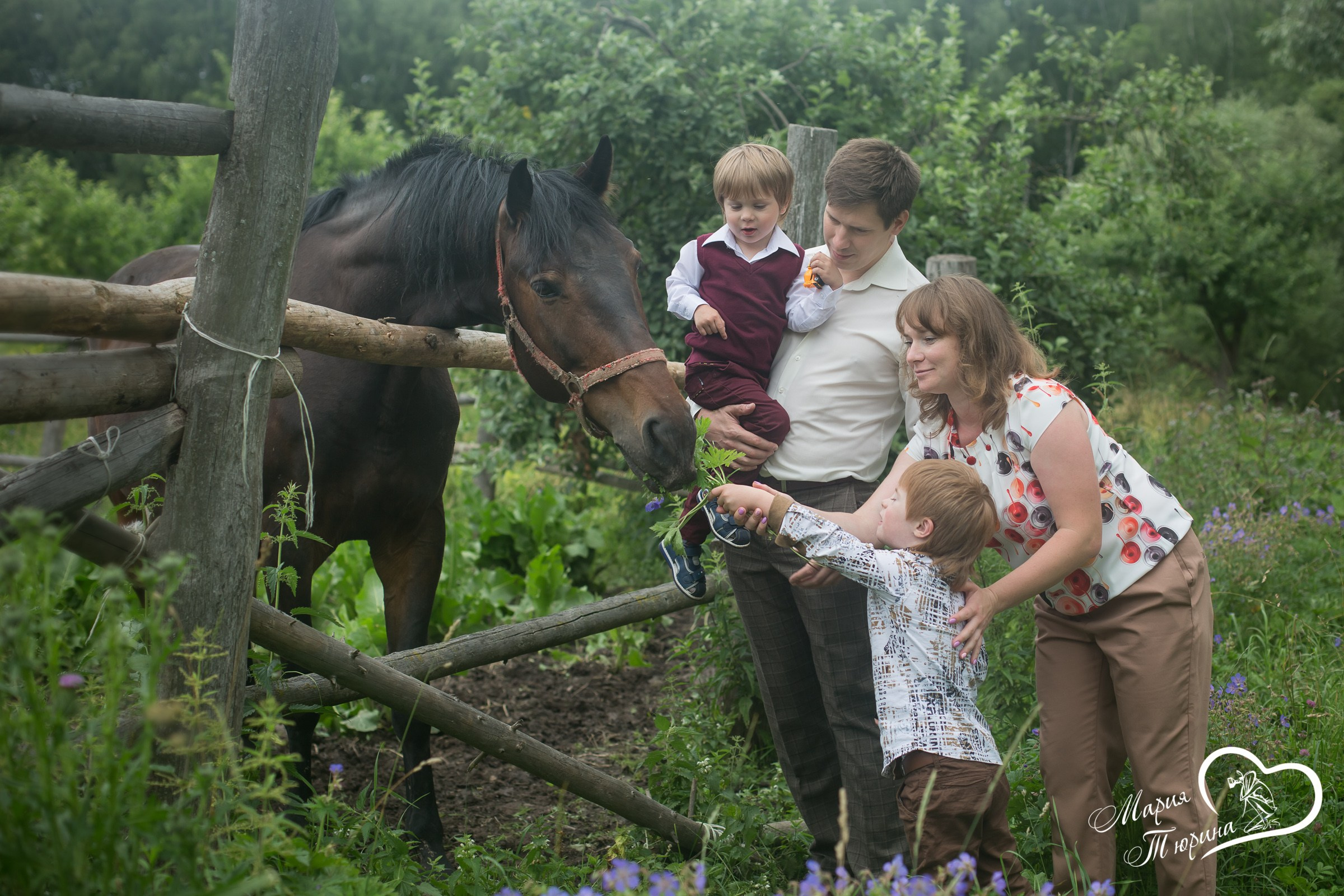 Семейная прогулка. Свадебная фотосъёмка в Москве, Туле