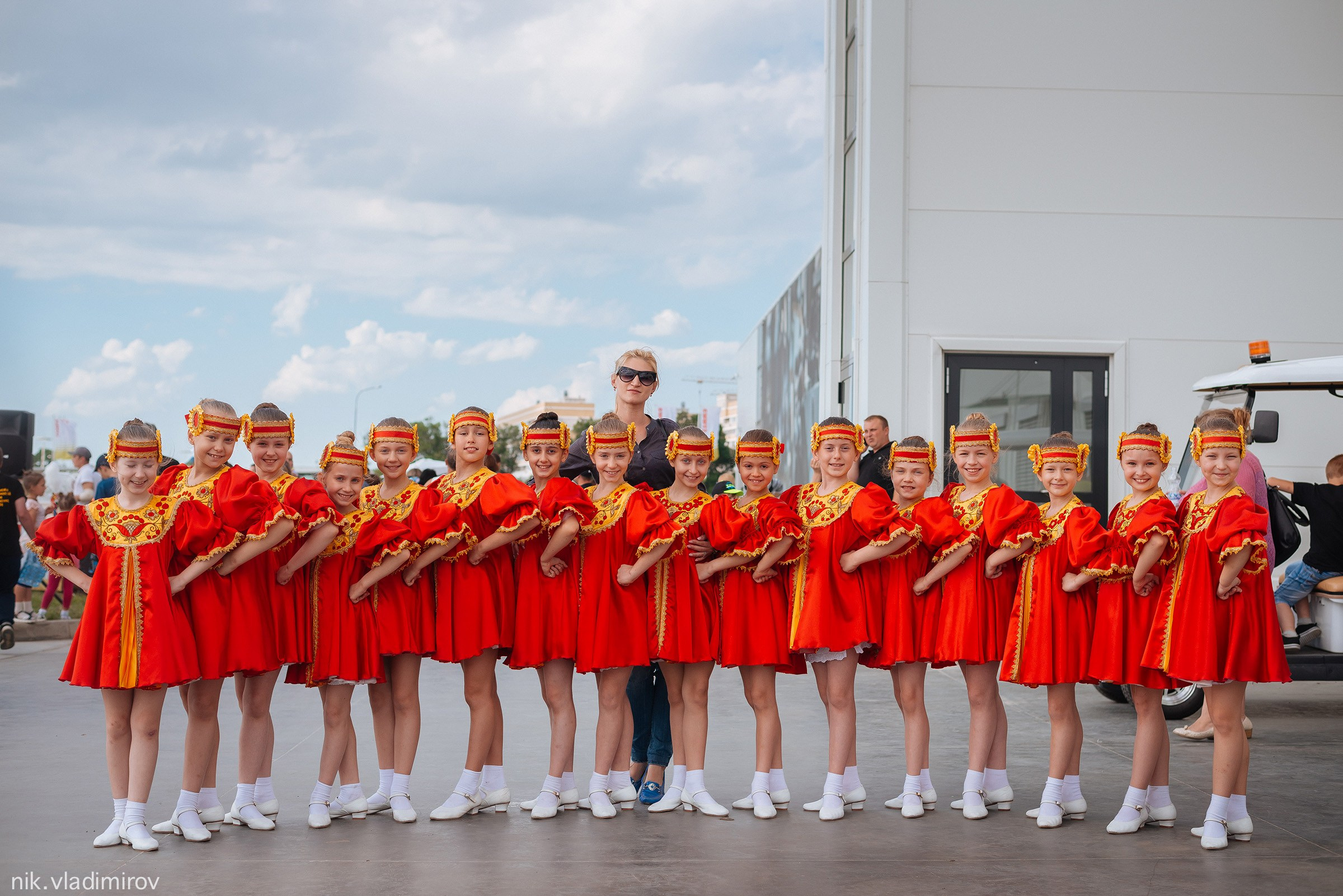 Семейный праздник на заводе «CLAAS». Фотограф Николай Владимиров