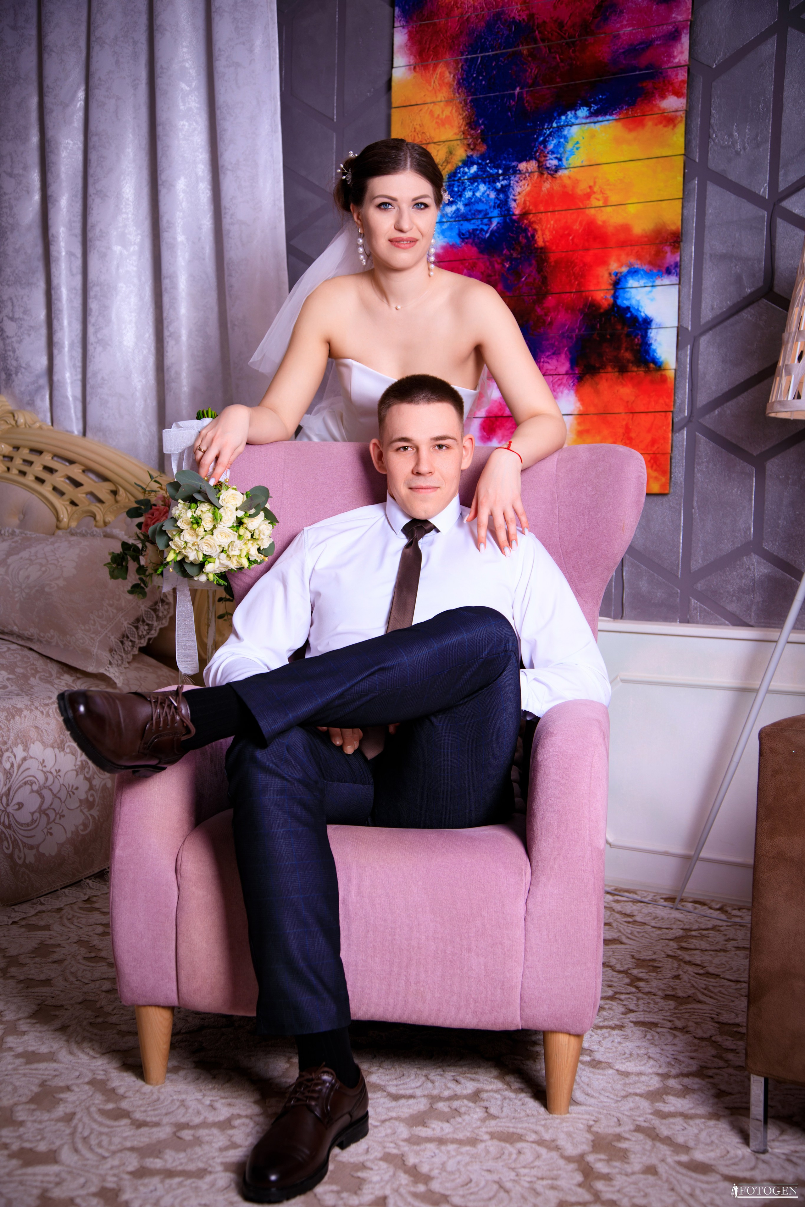 Свадебная история в кадрах: Фотосессии вашего особенного дня. Интерьерная фотостудия FOTOGEN г. Краснодар
