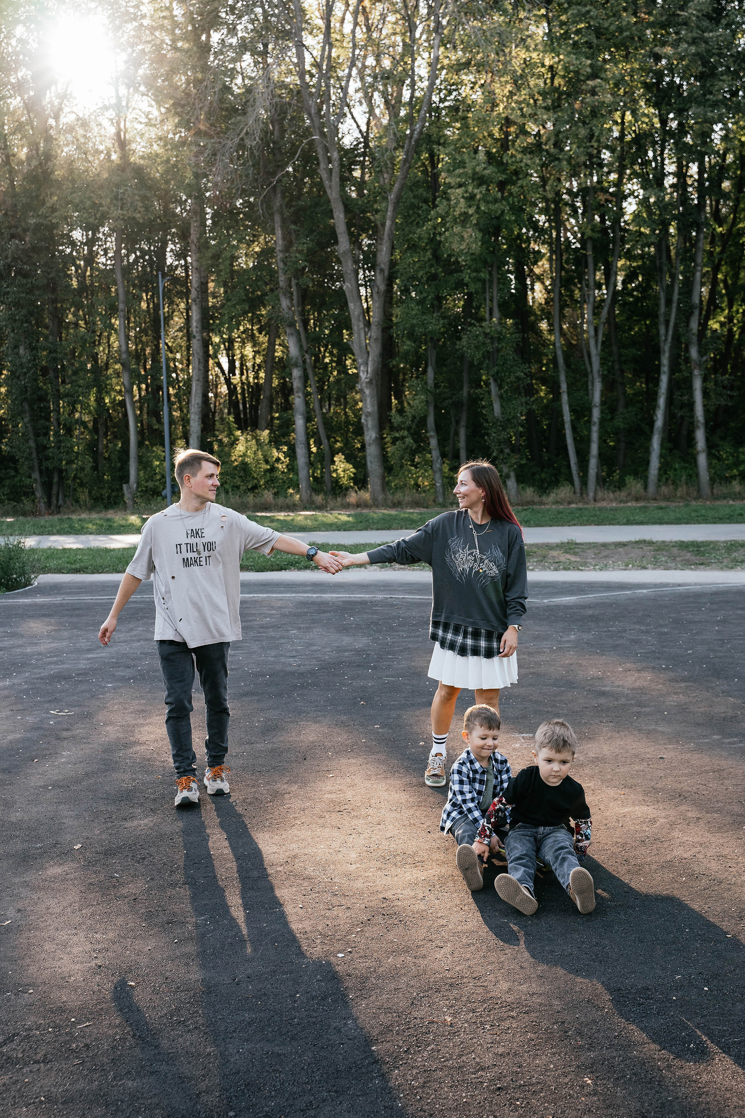 Ксюша, Артем, Марк и Герман. Свадебный, семейный фотограф в Рязани Лена Брант