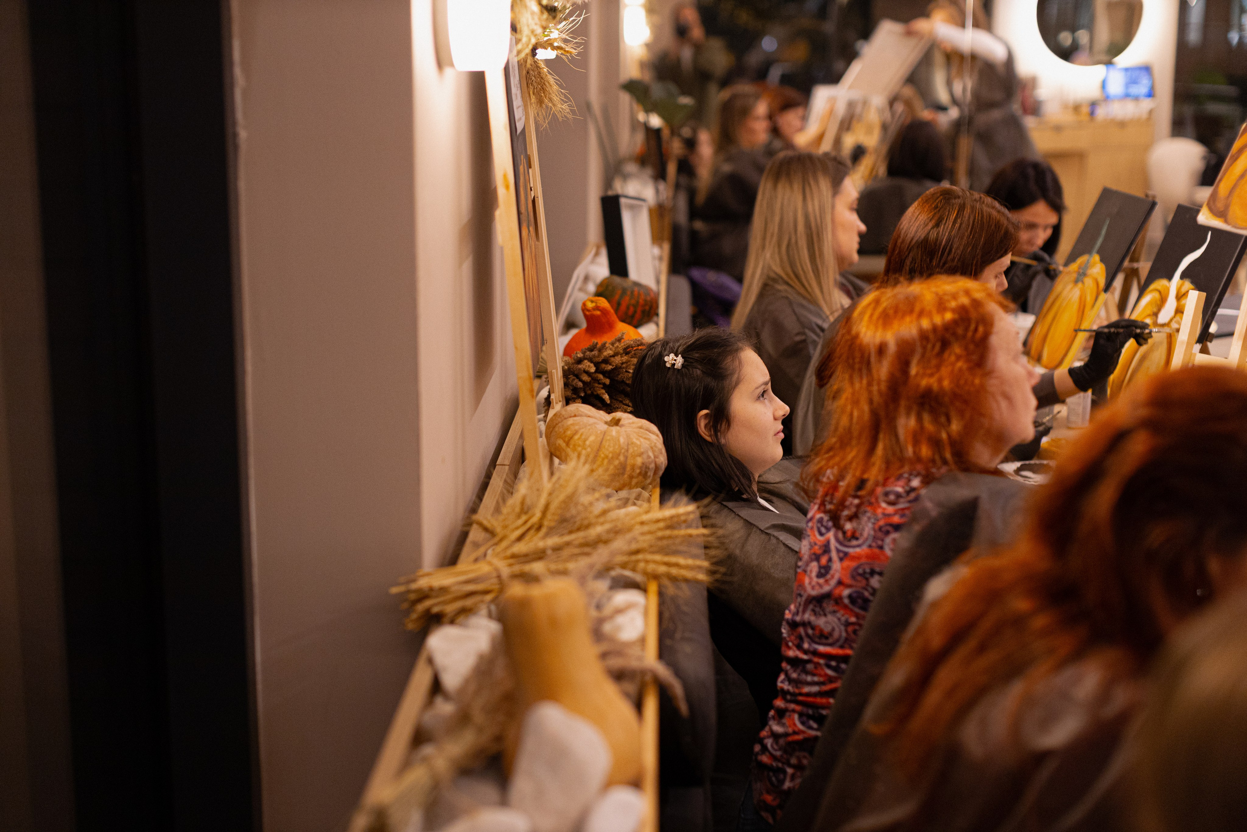 МК Тыква в кафе Здрасте. Анастасия Ракчеева Художник