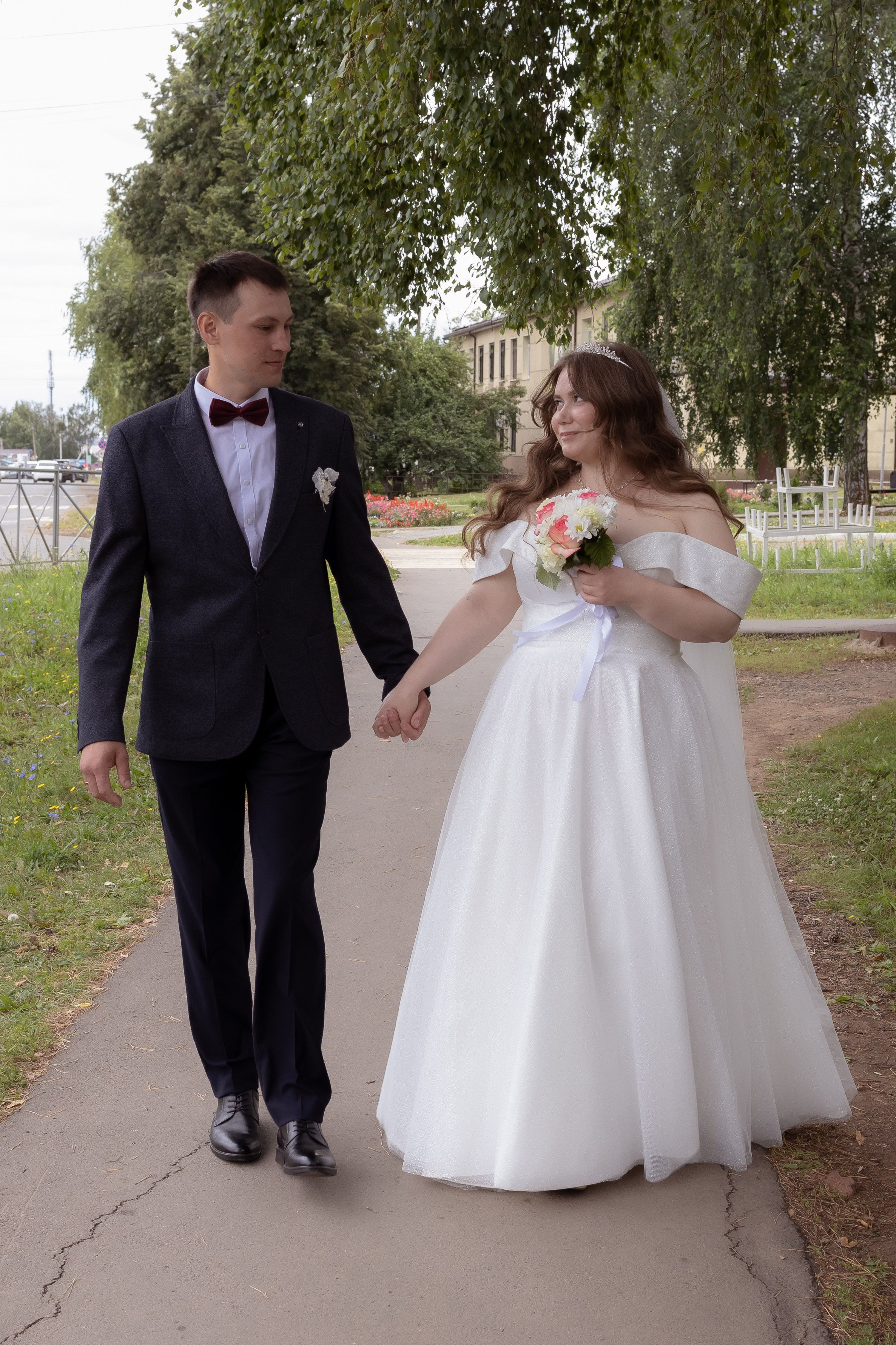 Свадебная съемка регистрации в ЗАГСе г. Можга