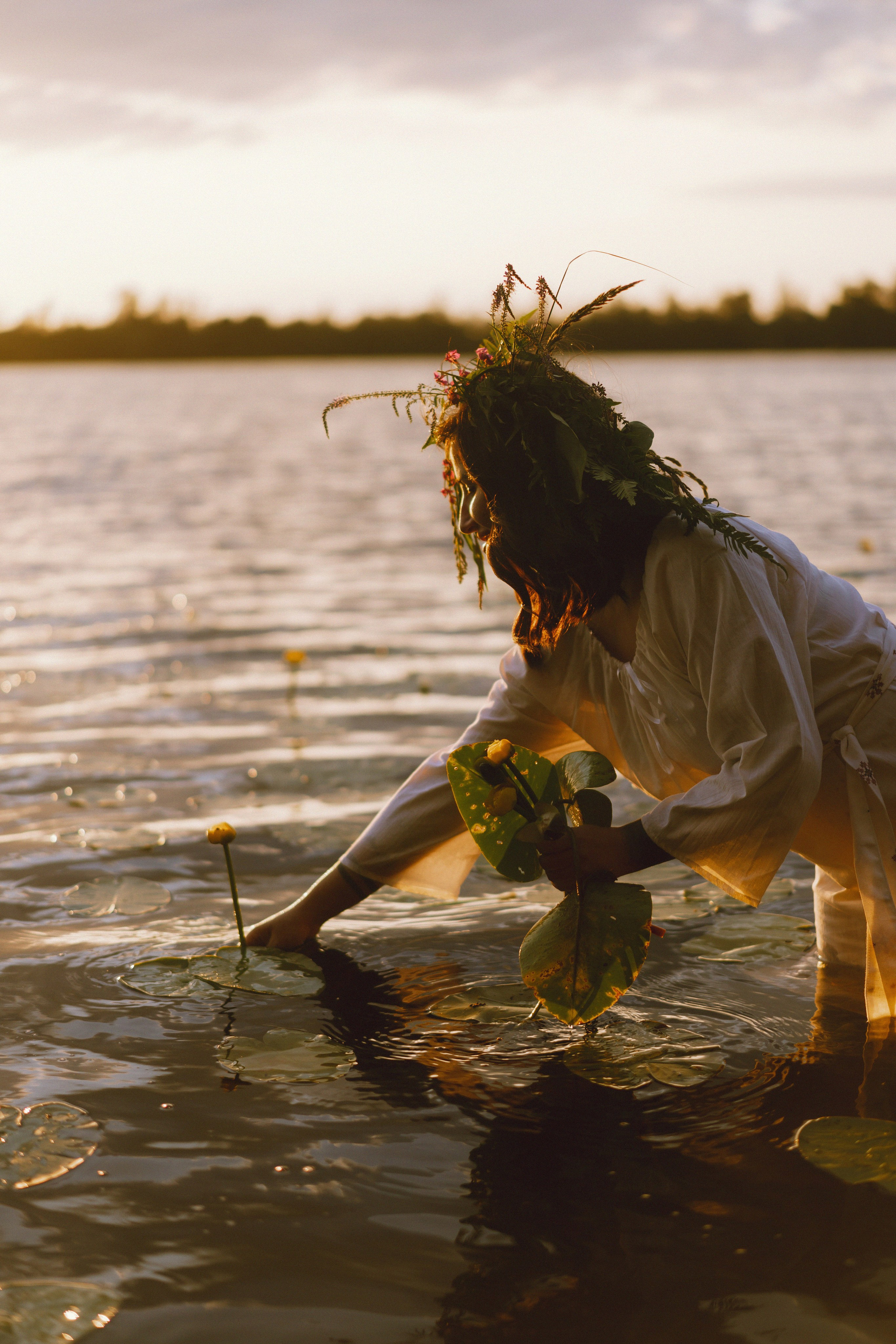 Девушки праздновали Купалу. Фотограф Надежда Погребняк | Рязань | Москва