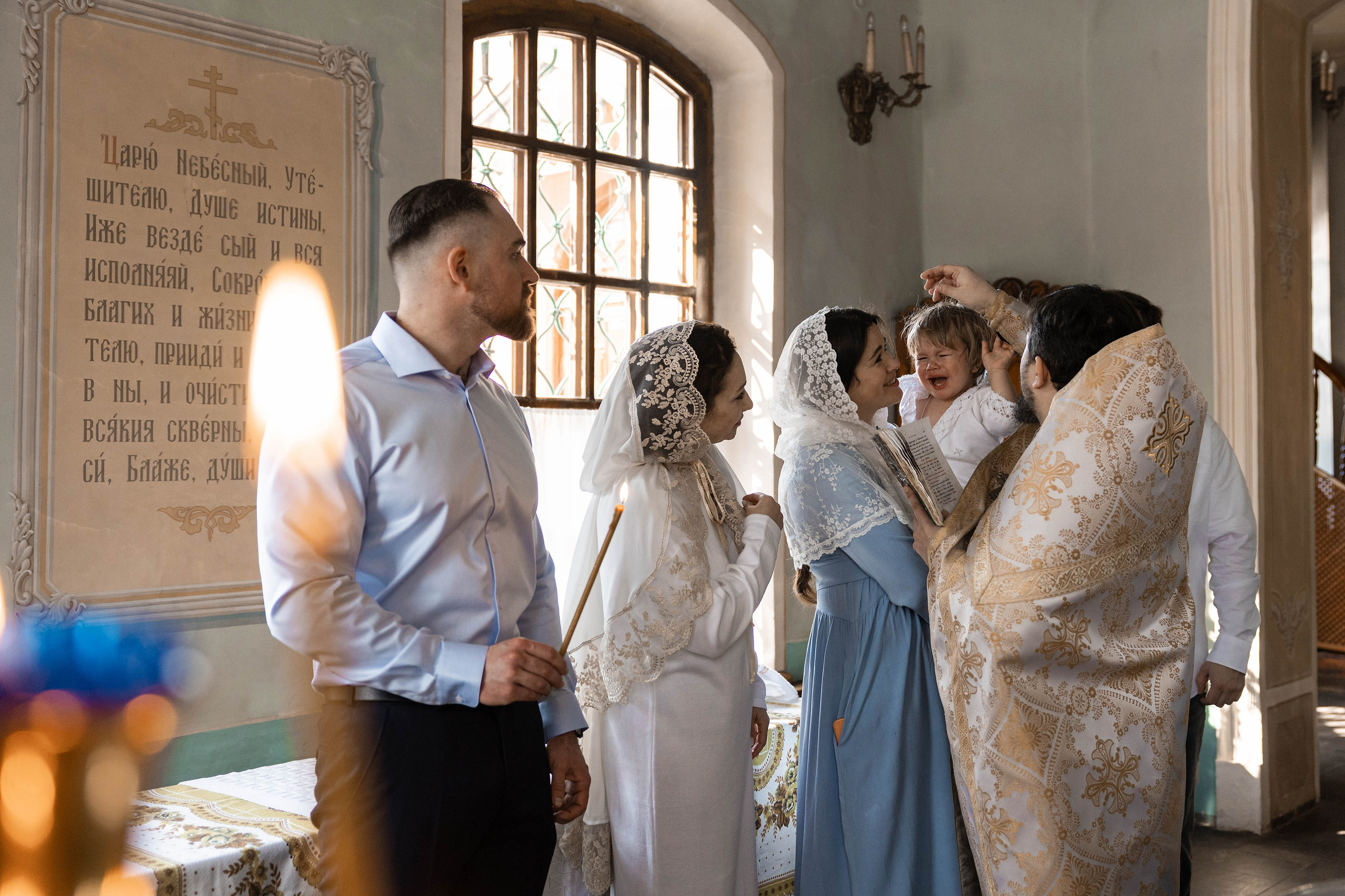 Крещение Даниила. Фотограф Крещение, Выписка москва