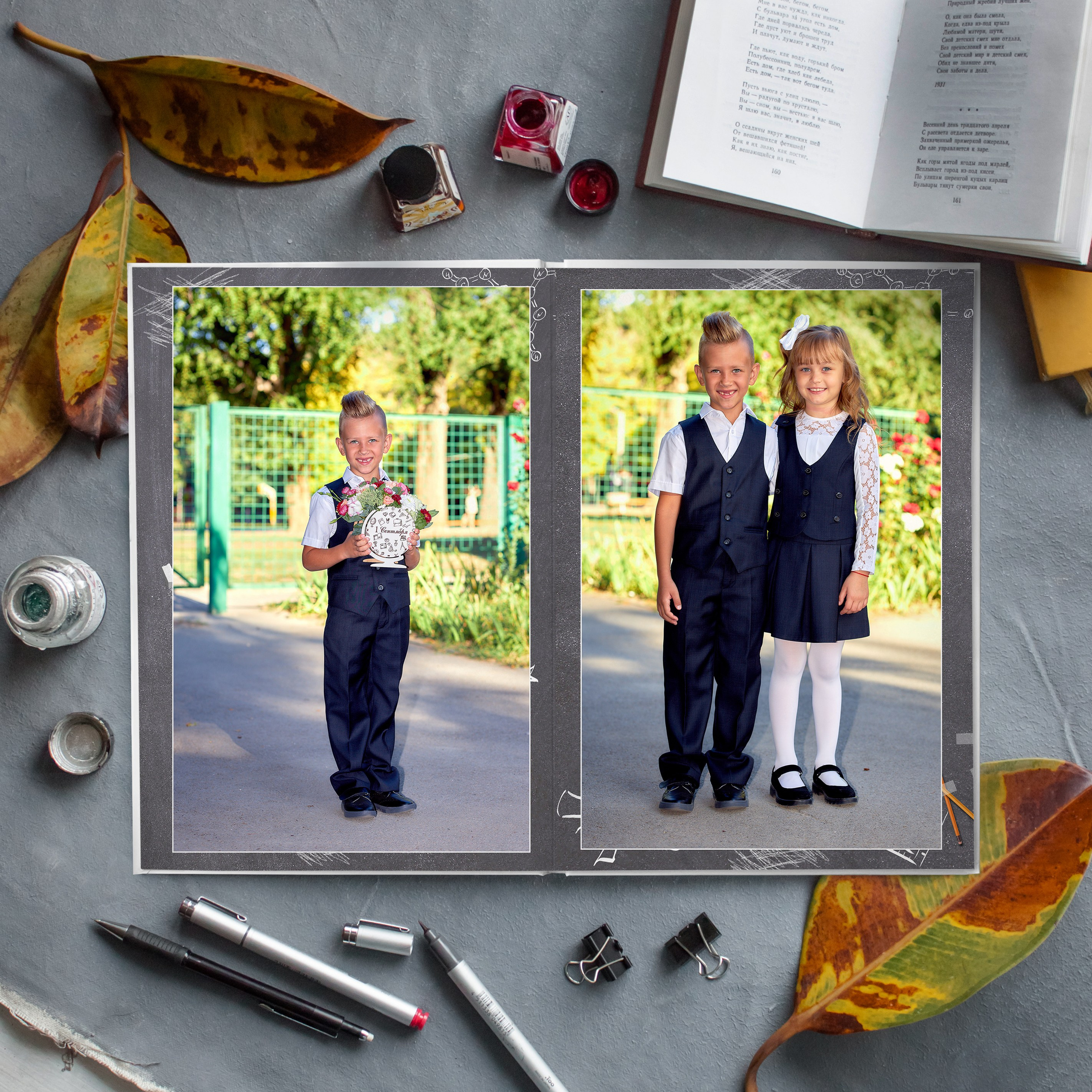 Альбом за 4 года (до 120 листов). Фотограф Выпускные альбомы Таганрог Сергей Коробченко