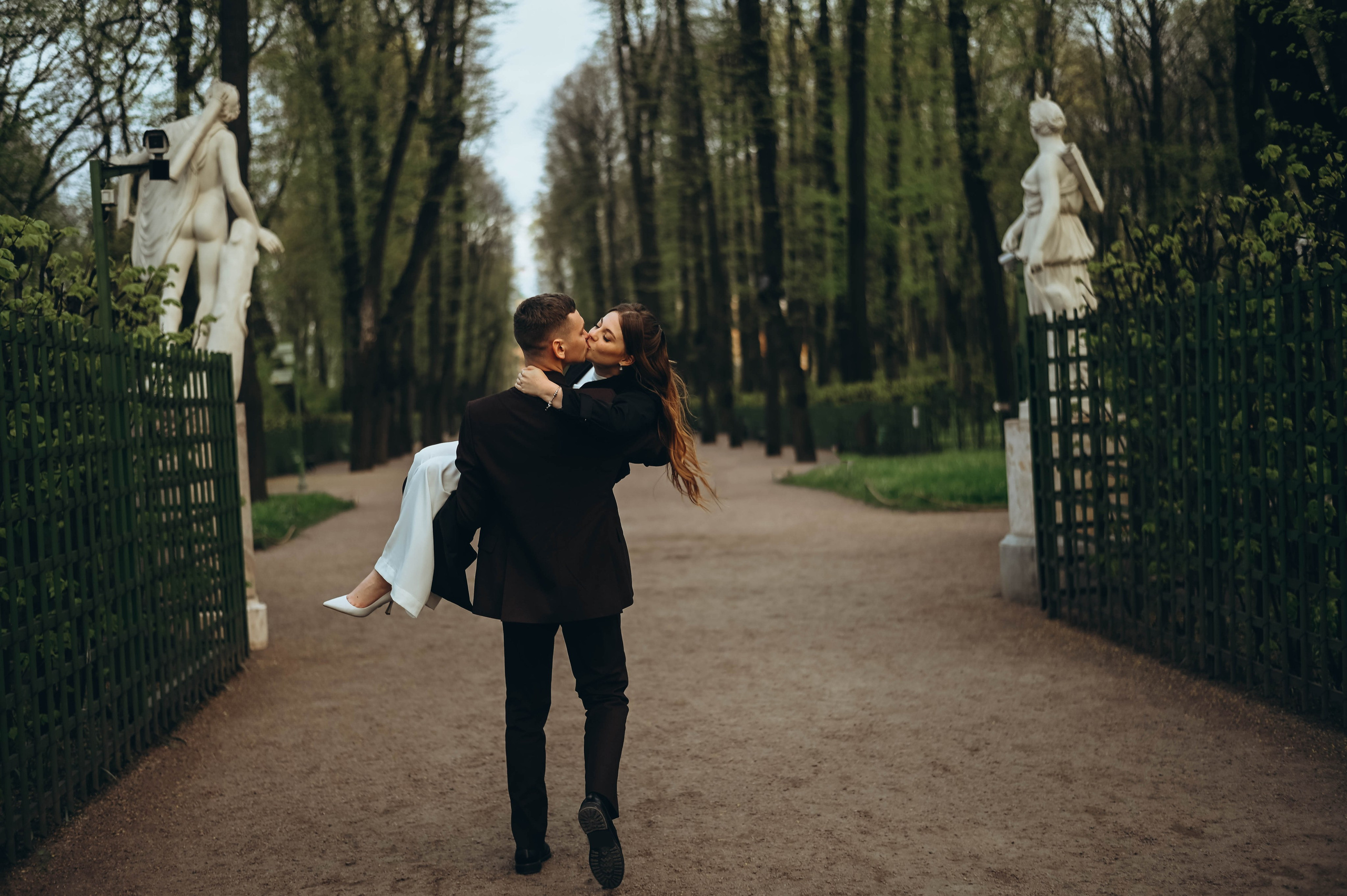 Свадьба в Летнем саду. Дарья и Артем. Семейный и свадебный фотограф в Санкт-Петербурге Яна