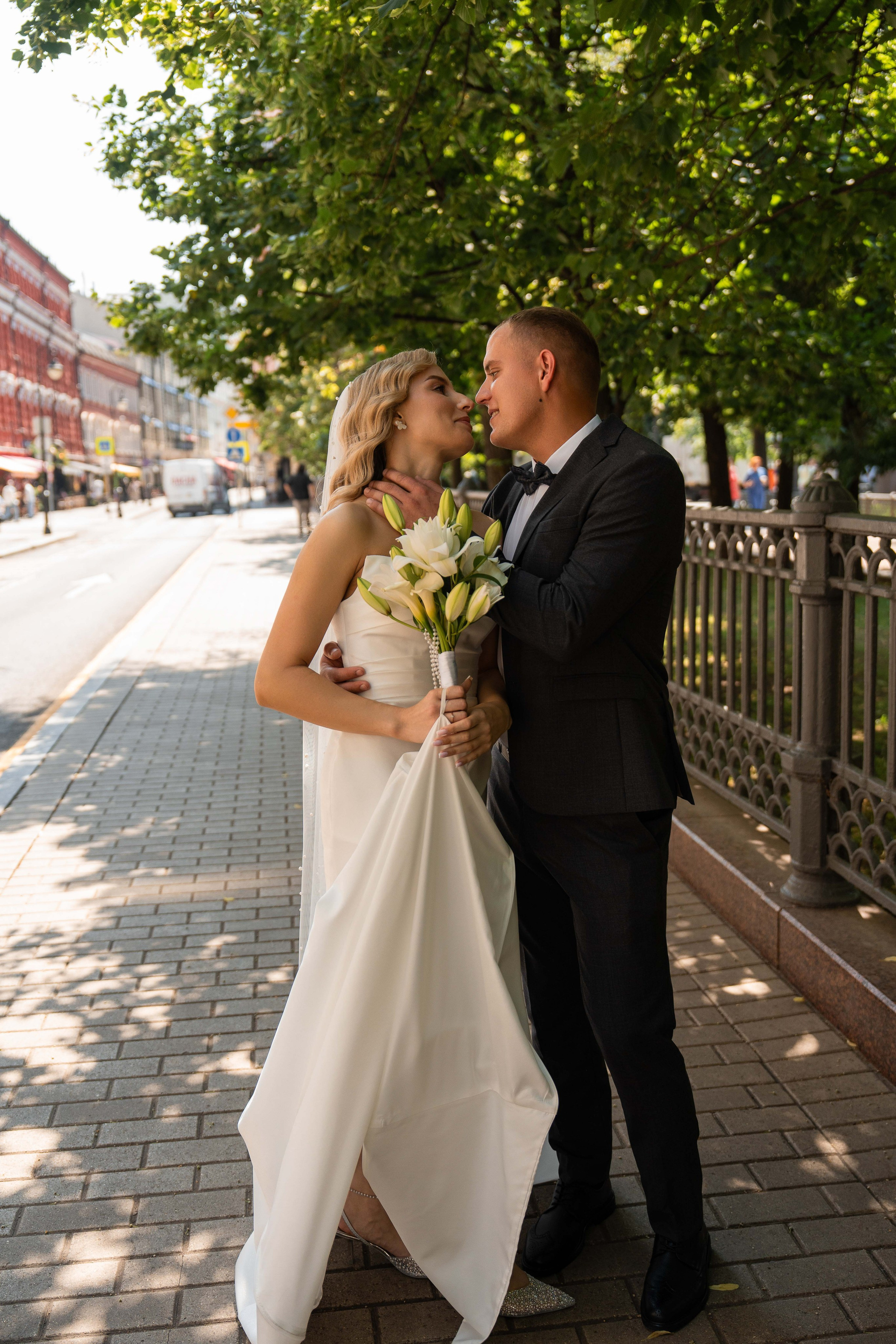 Свадебная фотосессия в Москве, регистрация в Кутузовском ЗАГСе Москва. Свадебный фотограф в Москве Анна Полушина