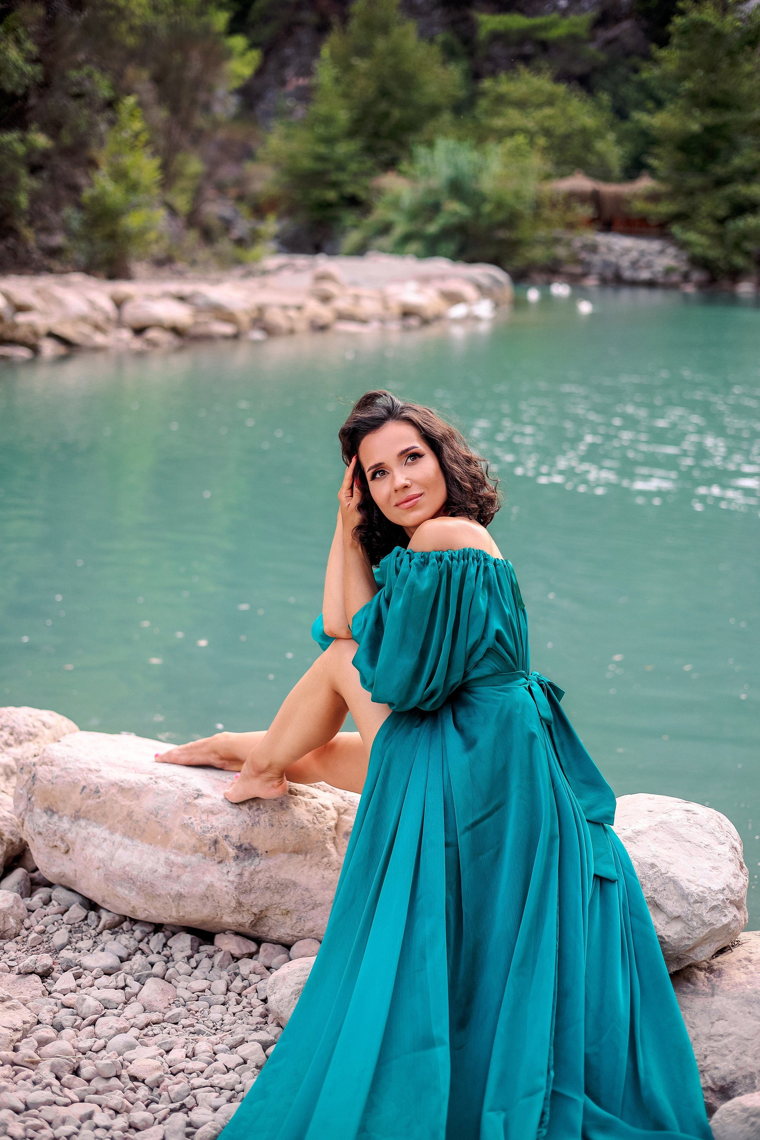 Photoshooting in canyon Goynuk (Kemer)