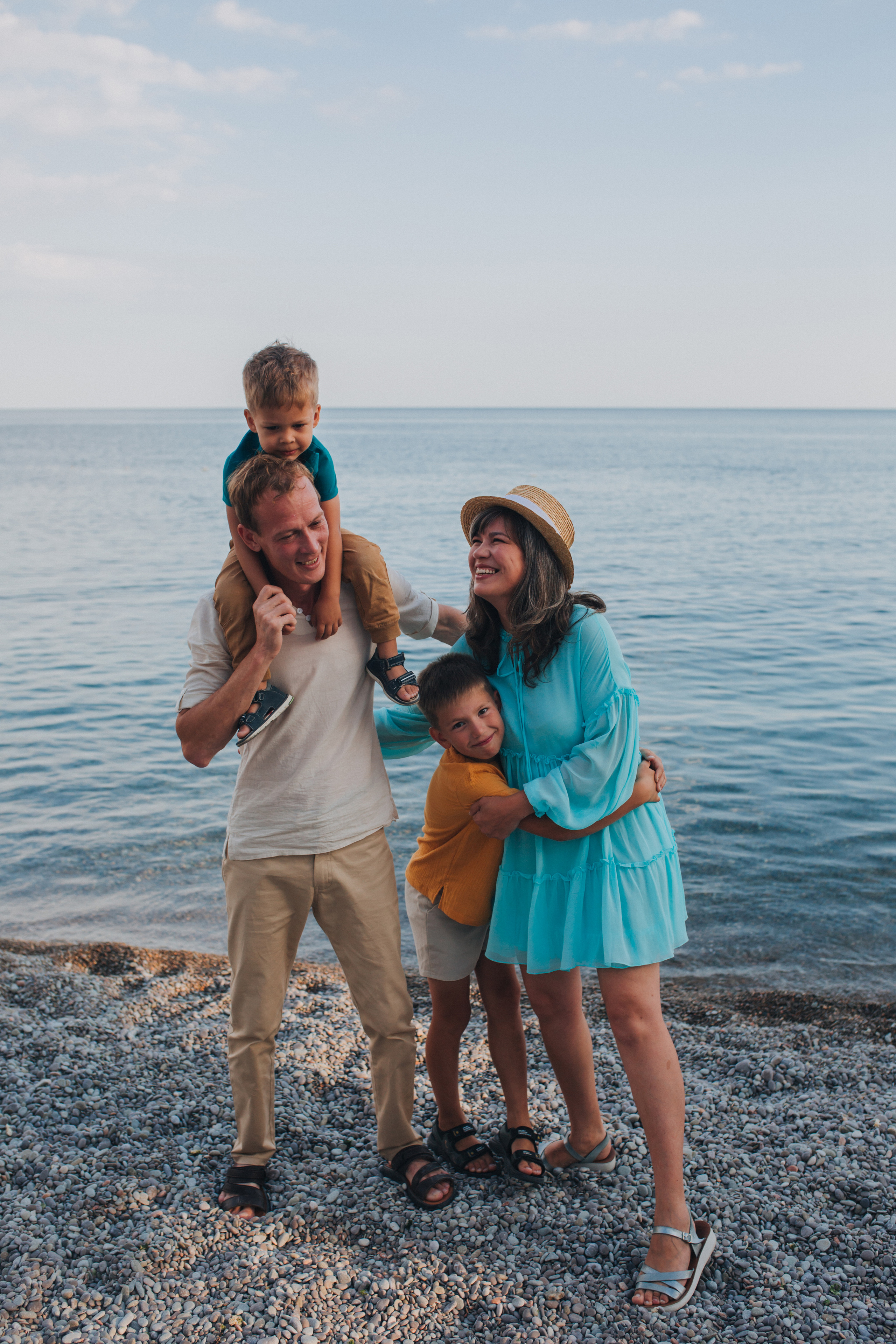 Римма с семьёй в Гаспре. Семейный и свадебный фотограф в Подольске и Москве, Татьяна Ларченко