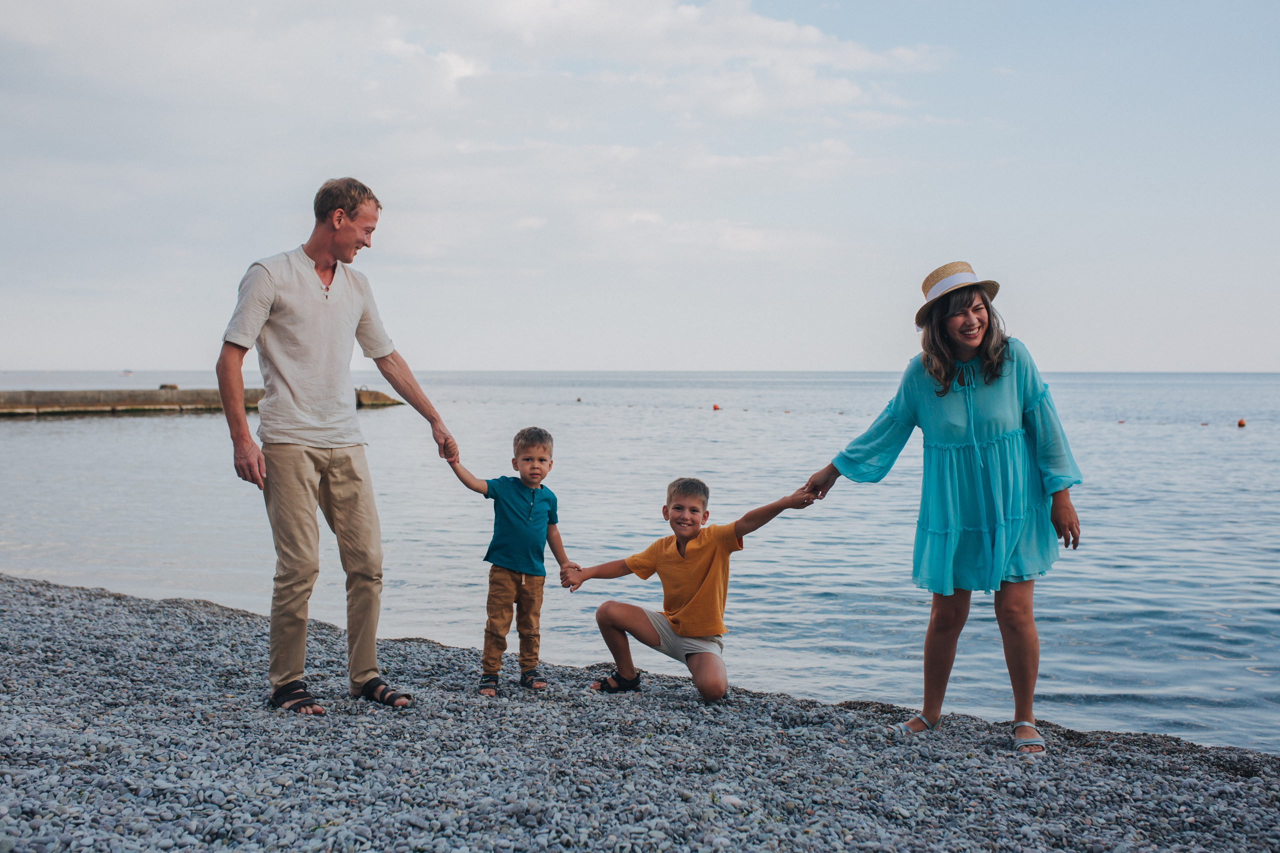 Римма с семьёй в Гаспре. Семейный и свадебный фотограф в Подольске и Москве, Татьяна Ларченко