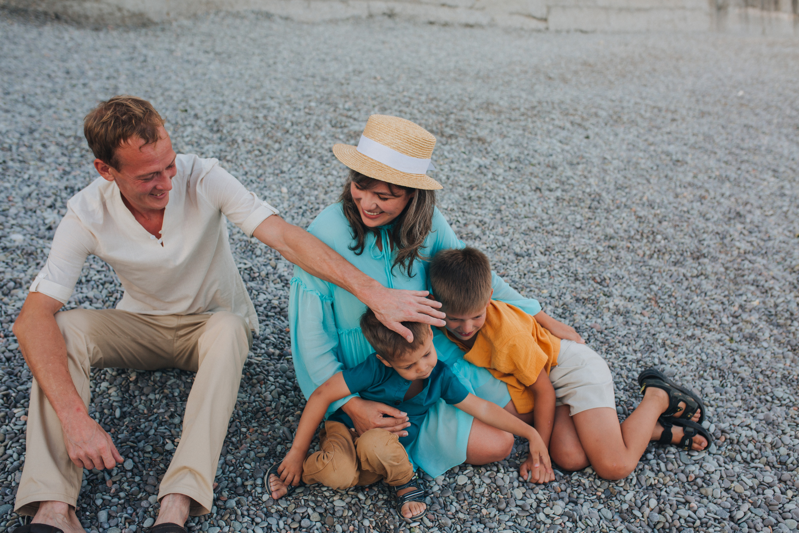 Римма с семьёй в Гаспре. Семейный и свадебный фотограф в Подольске и Москве, Татьяна Ларченко