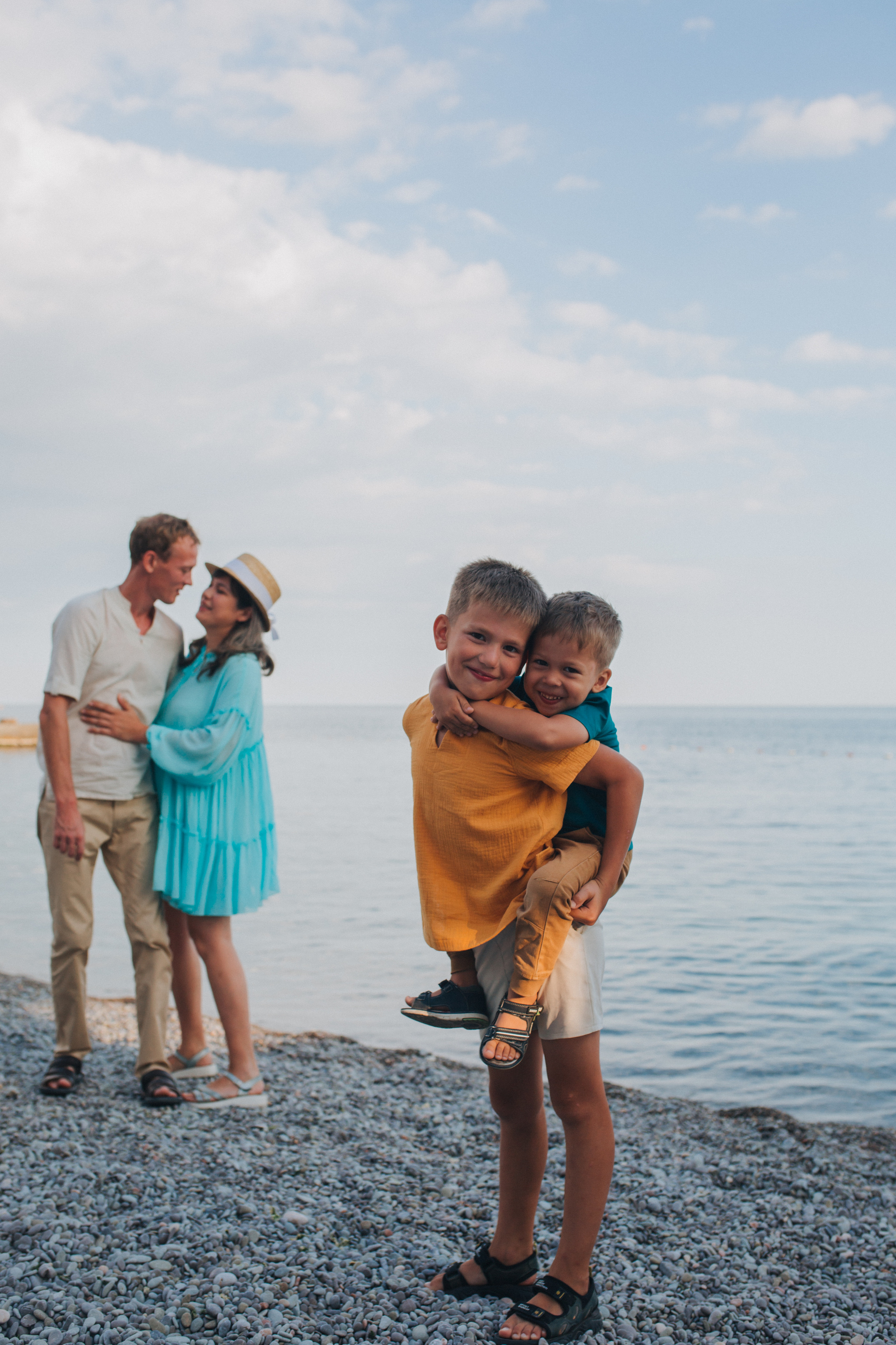 Римма с семьёй в Гаспре. Семейный и свадебный фотограф в Подольске и Москве, Татьяна Ларченко