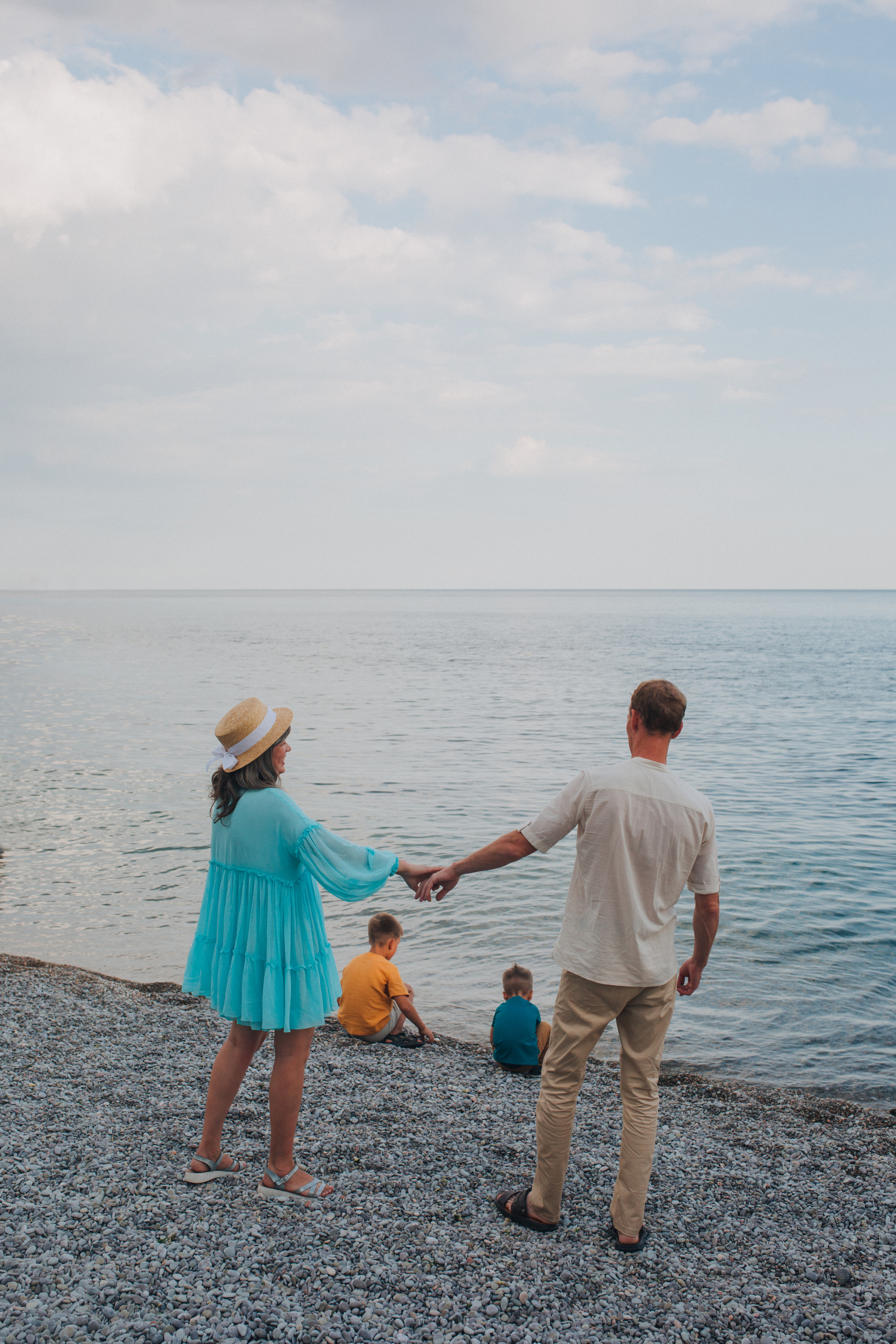 Римма с семьёй в Гаспре. Семейный и свадебный фотограф в Подольске и Москве, Татьяна Ларченко