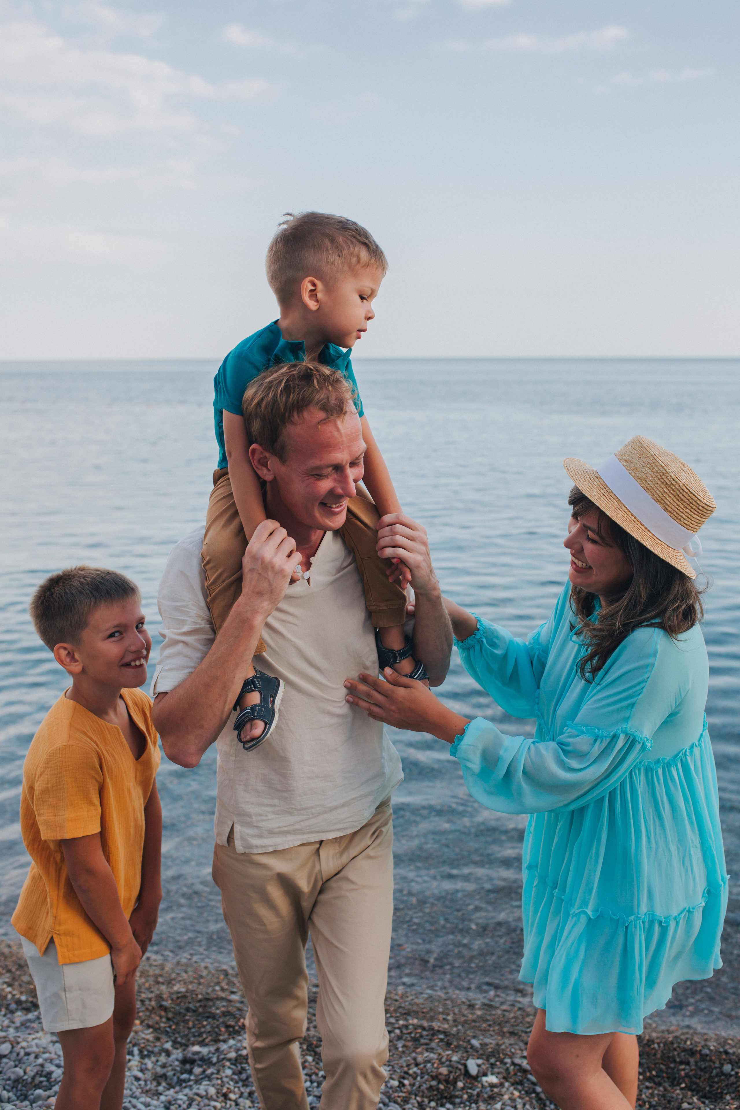 Римма с семьёй в Гаспре. Семейный и свадебный фотограф в Подольске и Москве, Татьяна Ларченко