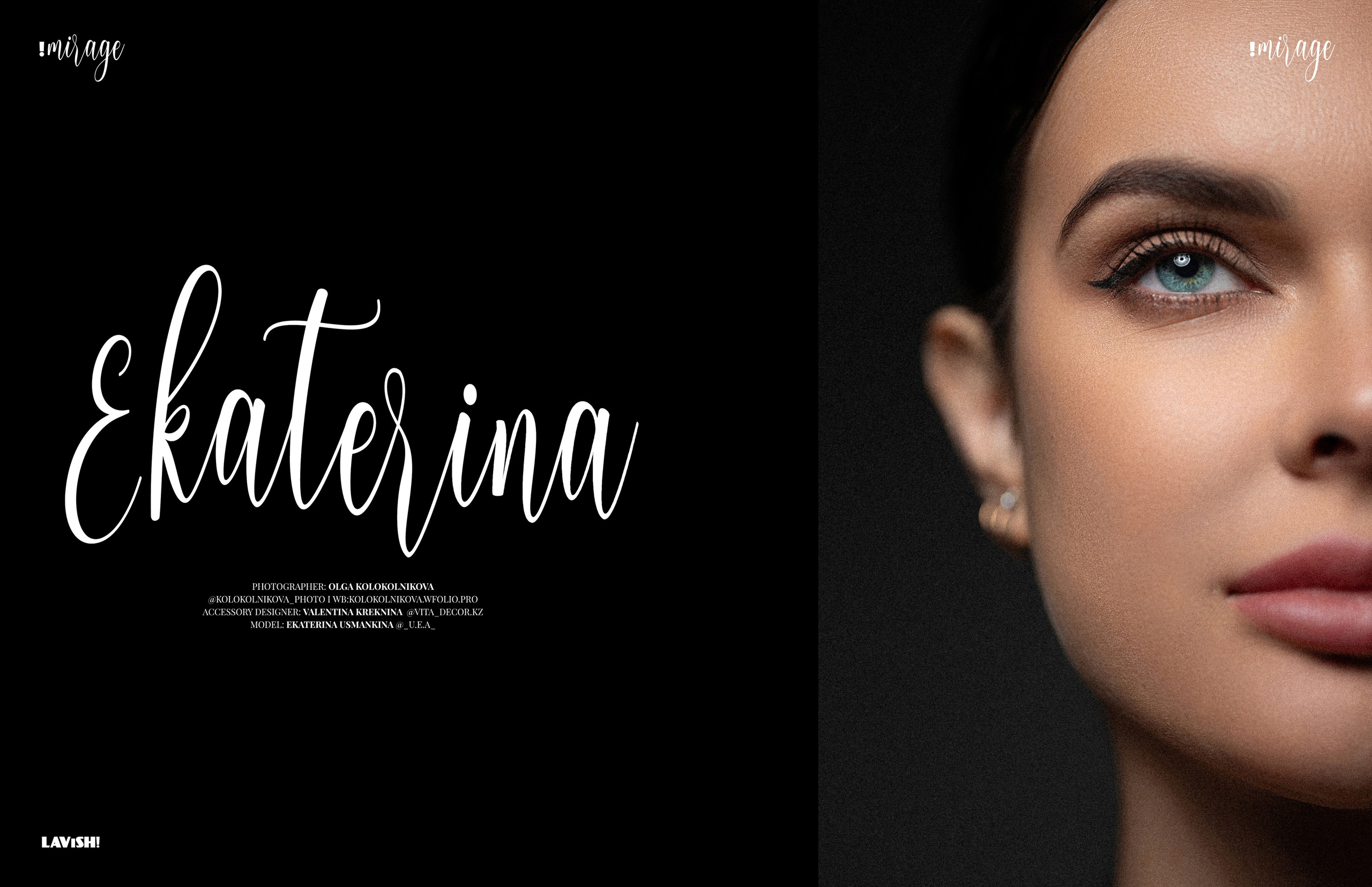 IMIRAGE magazine.  Toronto, ON Canada