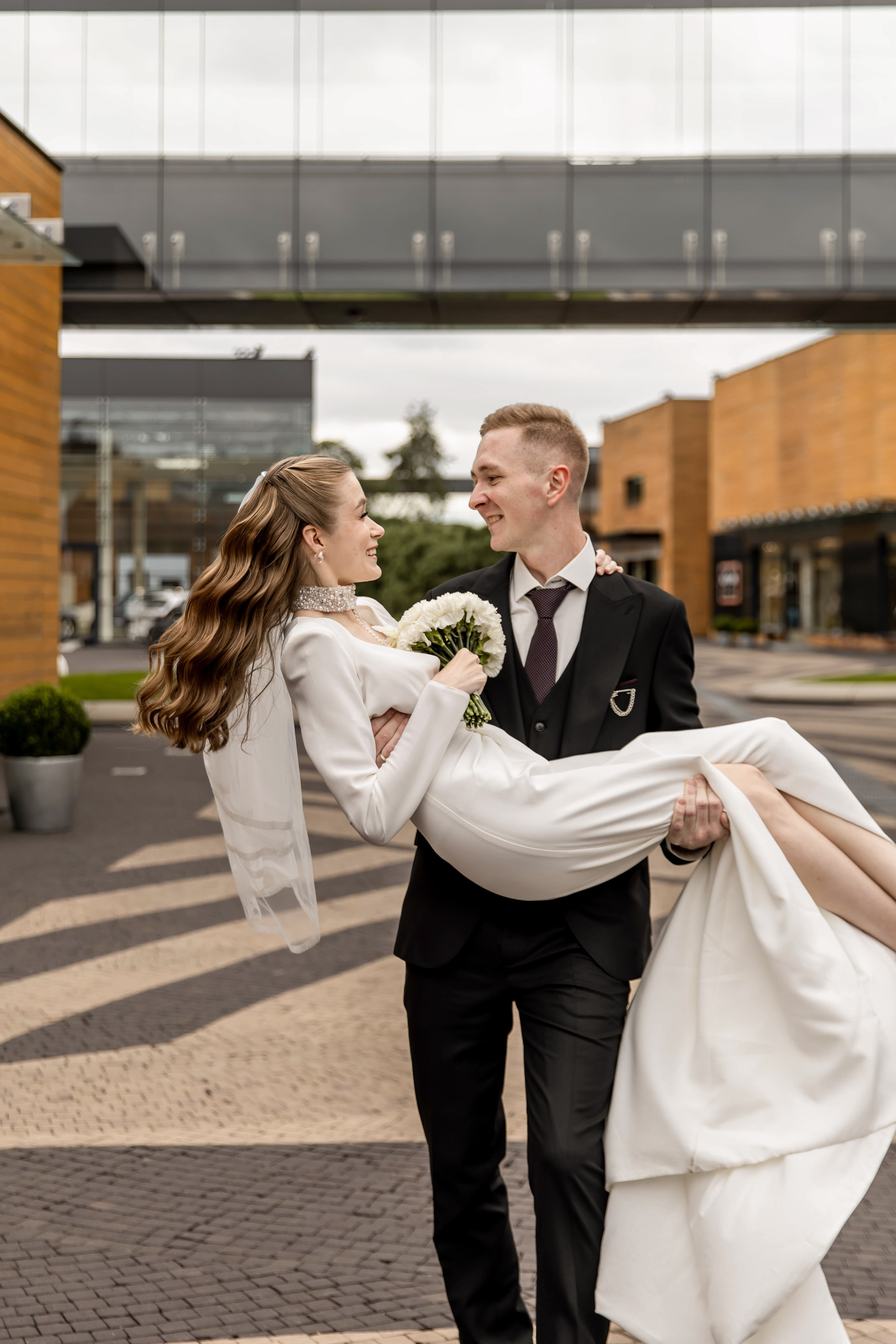 Выездная регистрация + Барвиха + банкет. Свадебный и семейный фотограф в Москве Диана Левченко